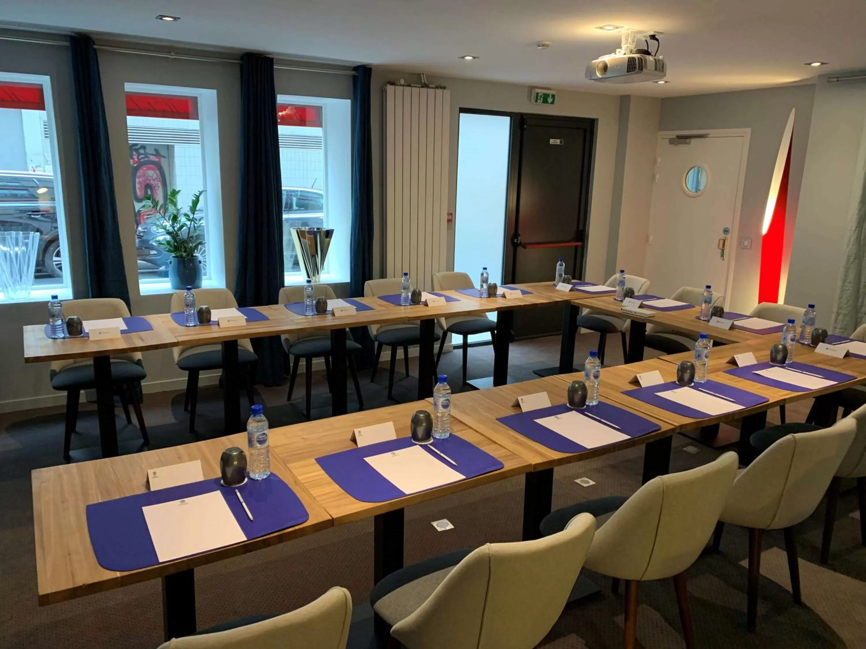 On site in Best Western Empire Elysees