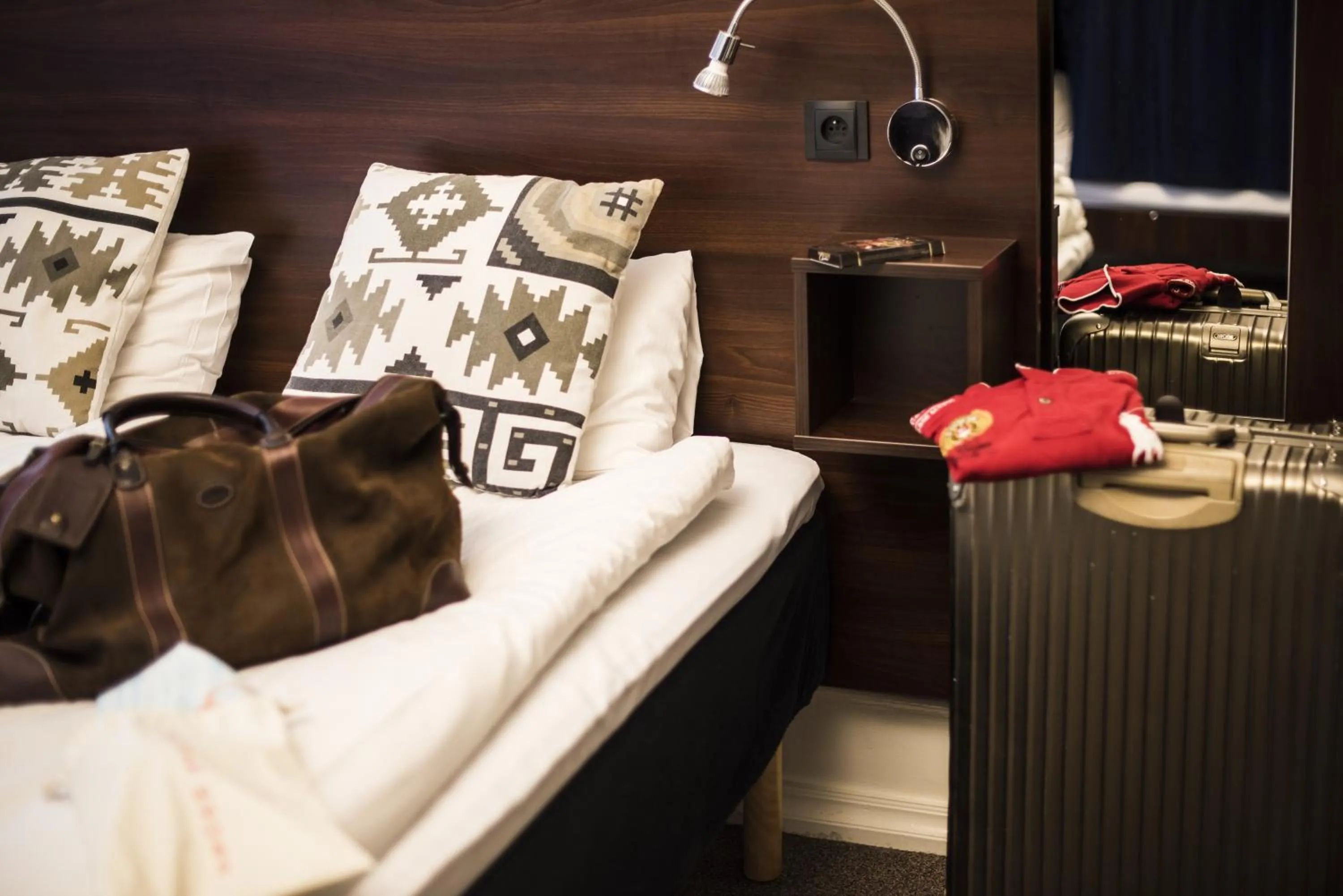 Bedroom in Castle House Inn