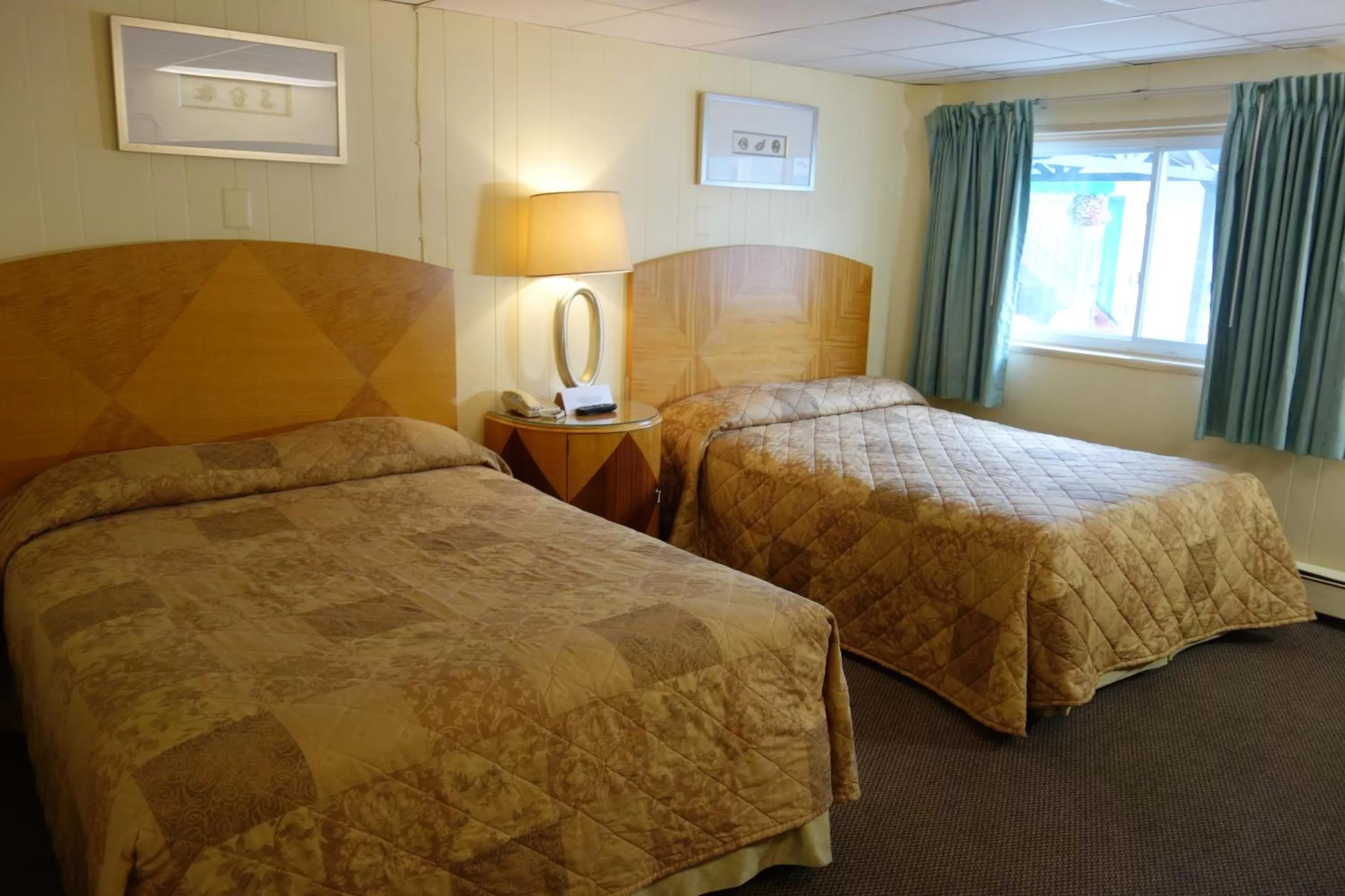 Pool view in The Amethyst Beach Motel