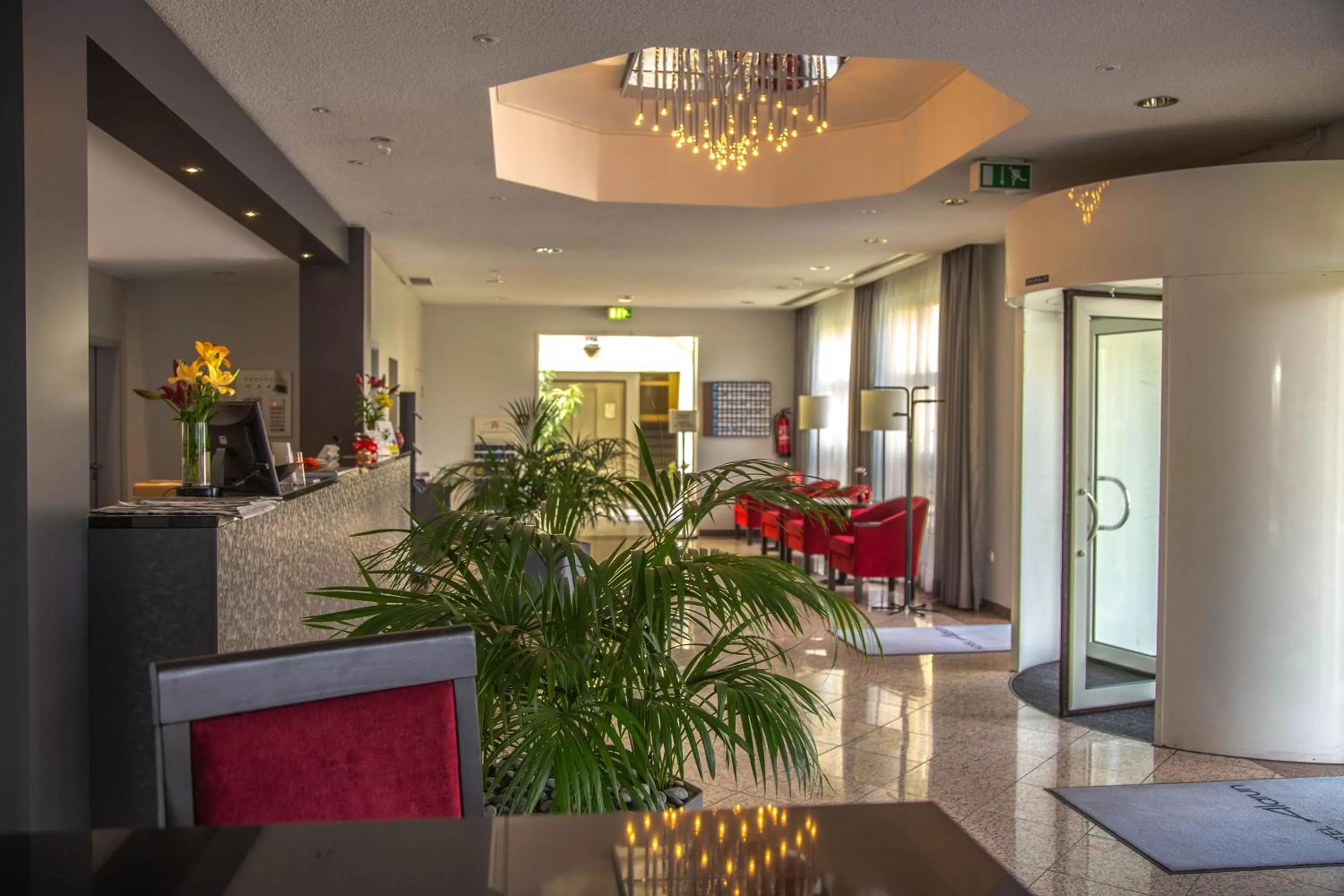 Lobby or reception in Hotel Alarun