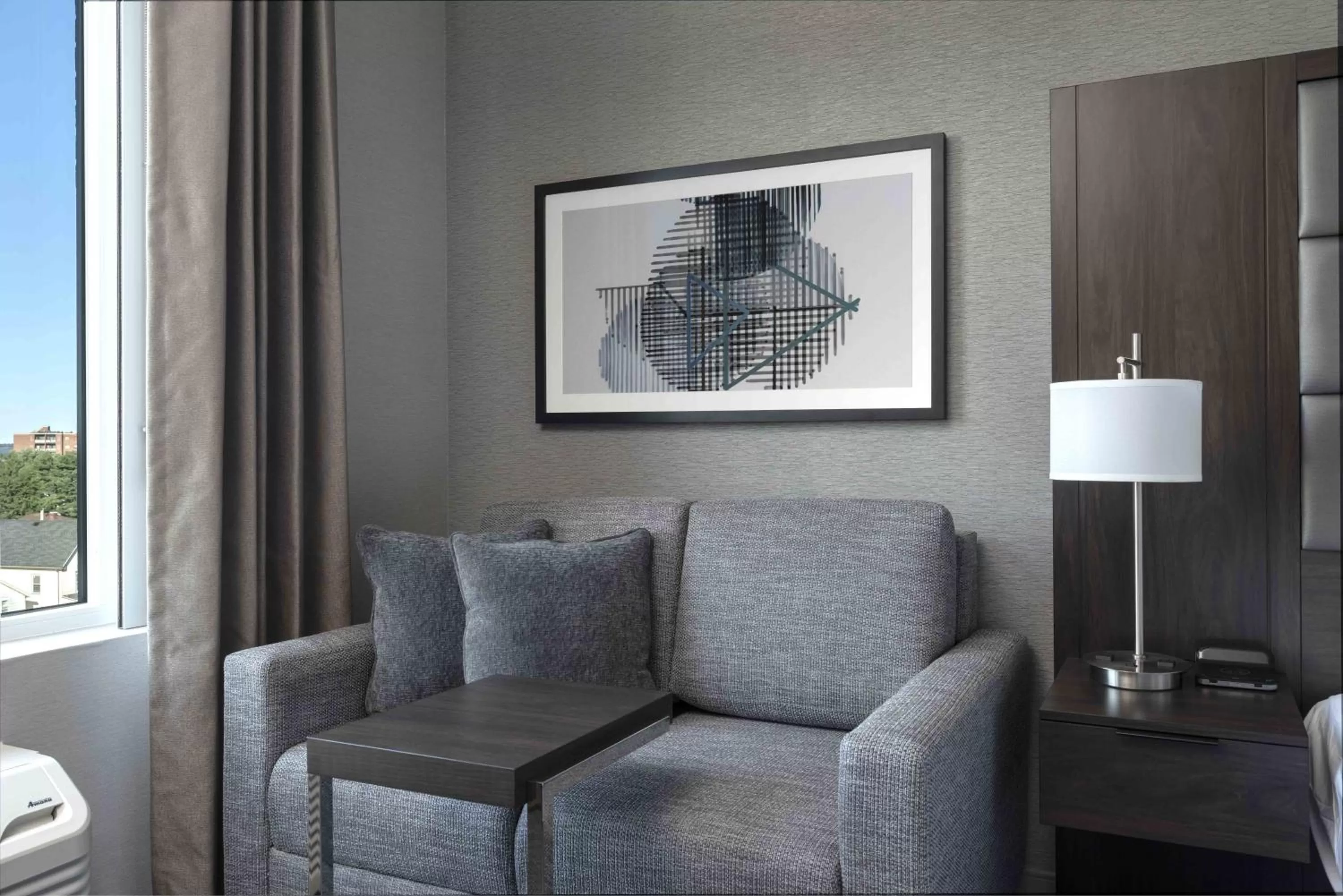 Living room in Holiday Inn Express - Boston Logan Airport - Revere by IHG