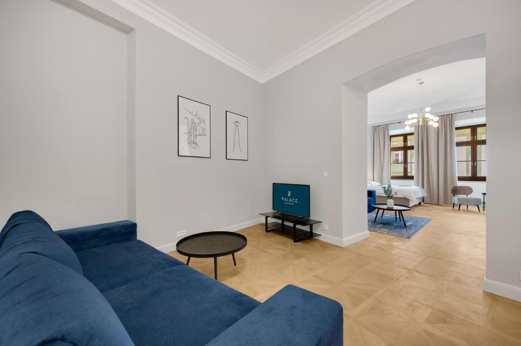 Living room in Palace Apartments