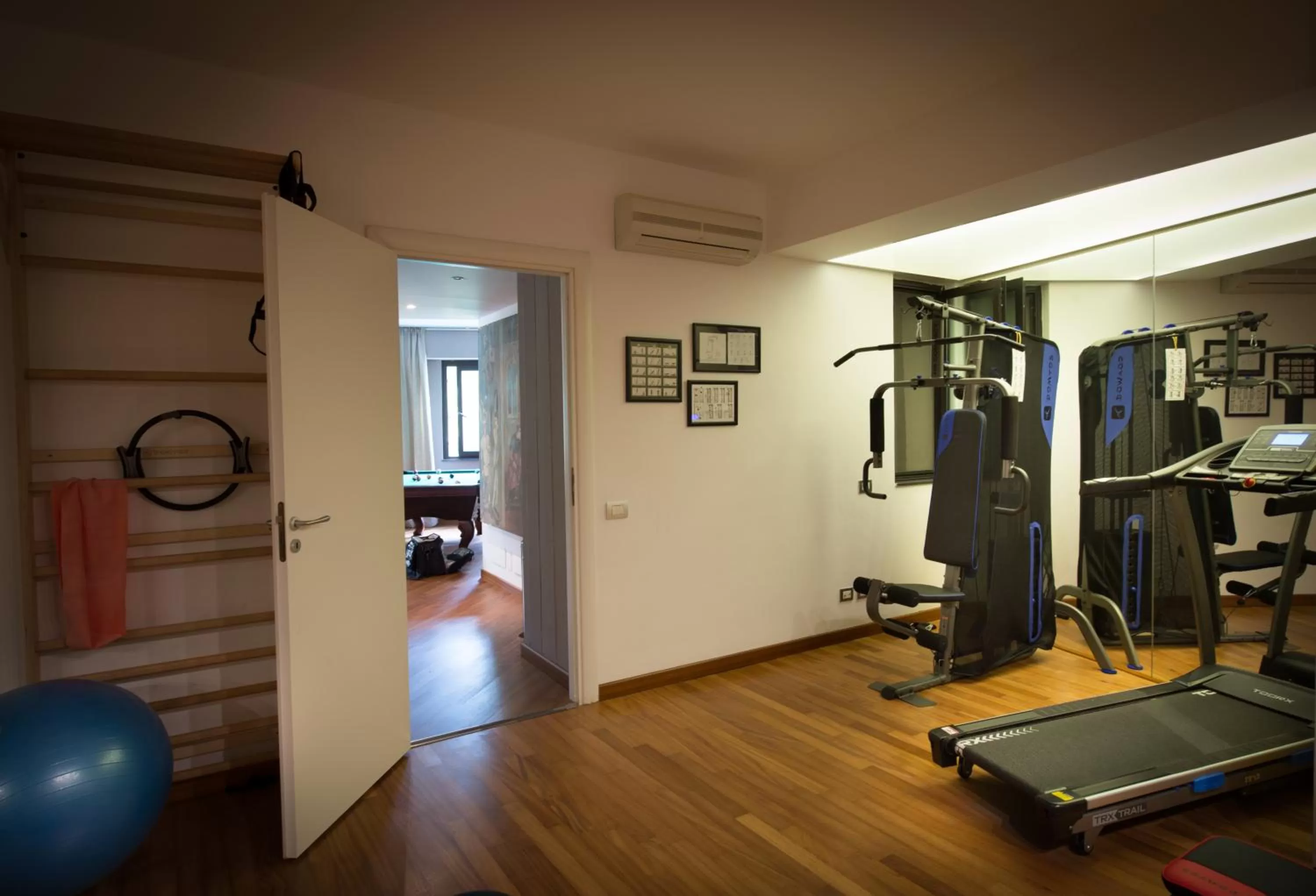 Fitness centre/facilities in Residence Acqua del Conte