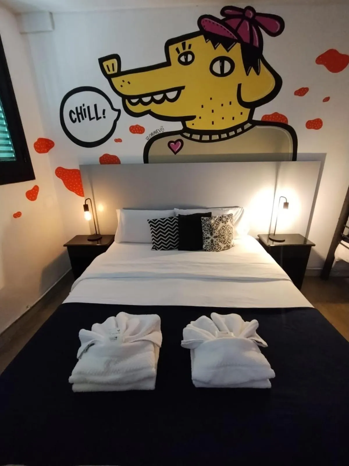 Bed in Art Factory Soho