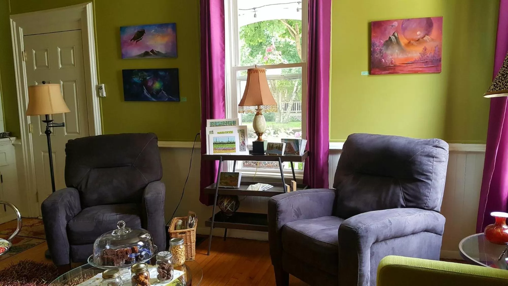 Seating Area in The Muse Gallery Guesthouse