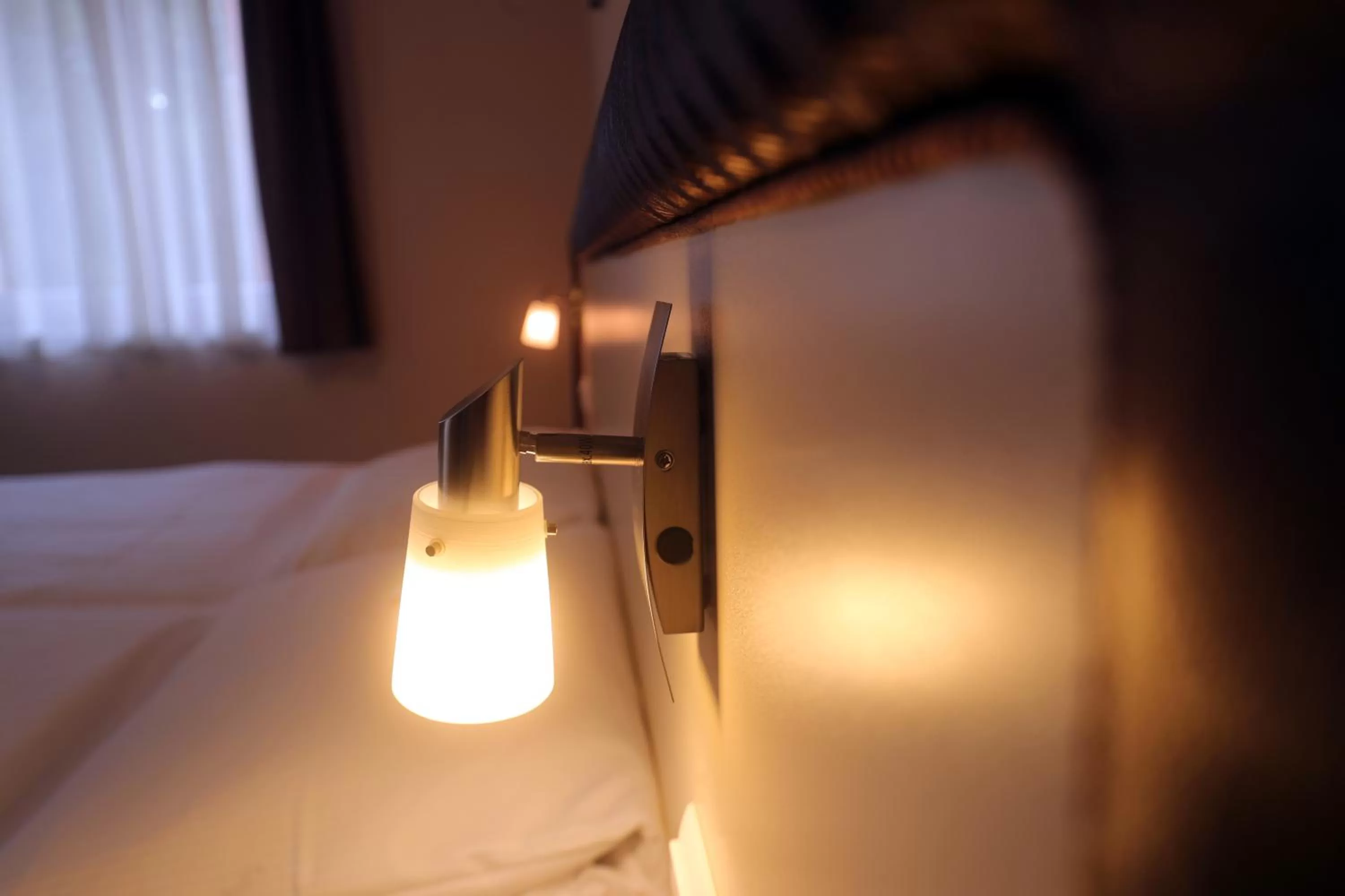 Bed in stadthotel miya