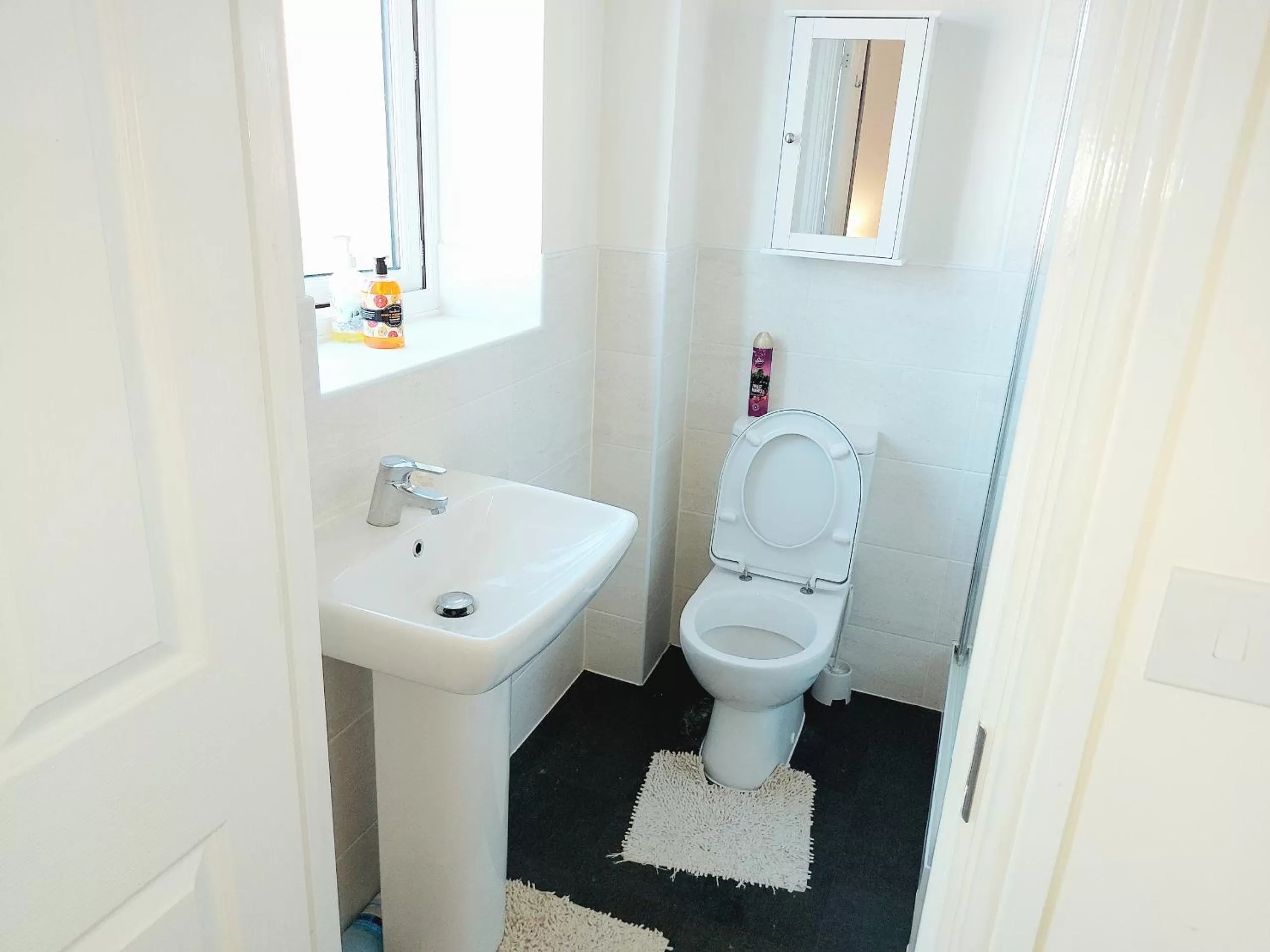 Toilet, Bathroom in 3-BED HOME, FULL KITCHEN, ENSUITE, in TELFORD OAKENGATES KETLEY