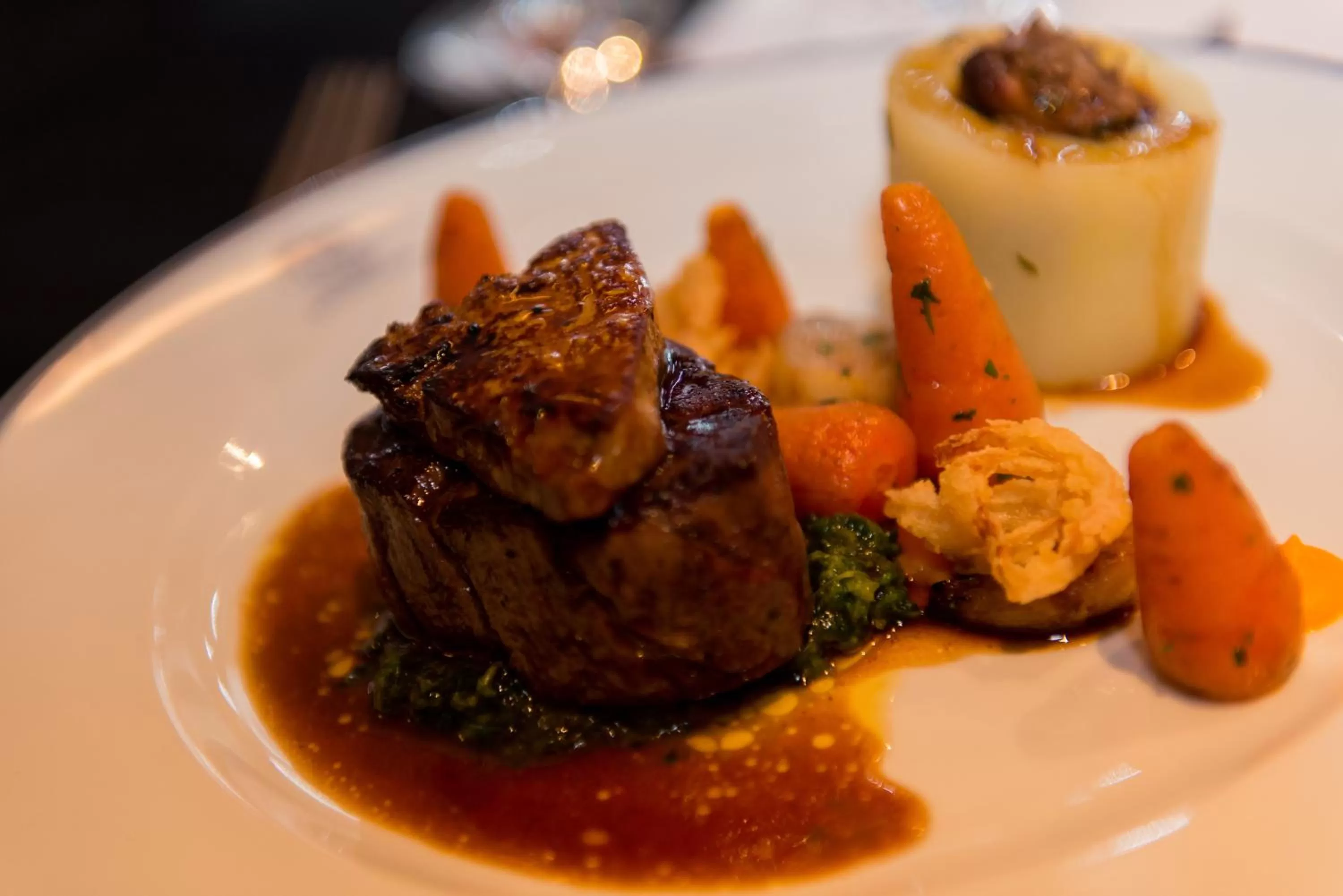 Food and drinks in Portmeirion Village & Castell Deudraeth