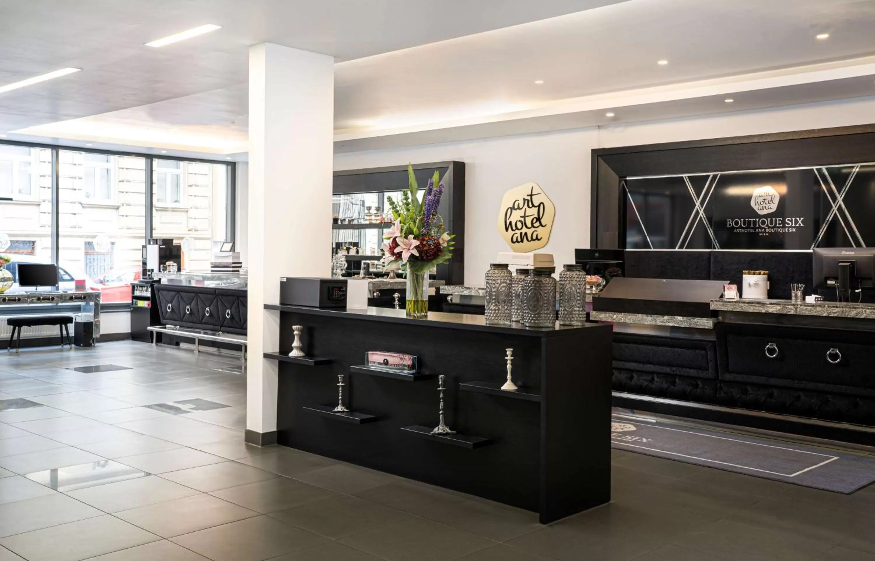 Lobby or reception in elaya hotel vienna city west