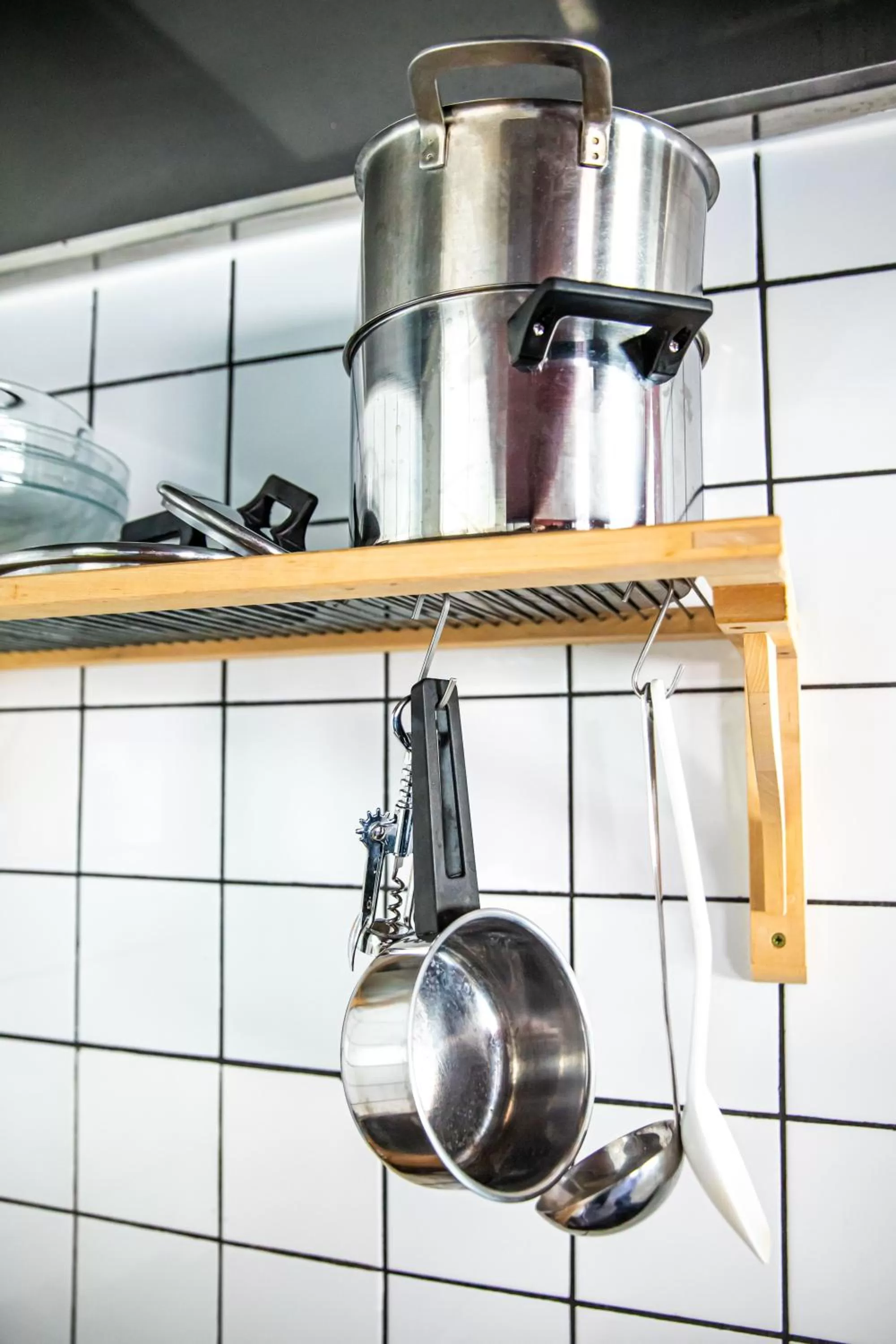 Kitchen or kitchenette in Saga Hotell