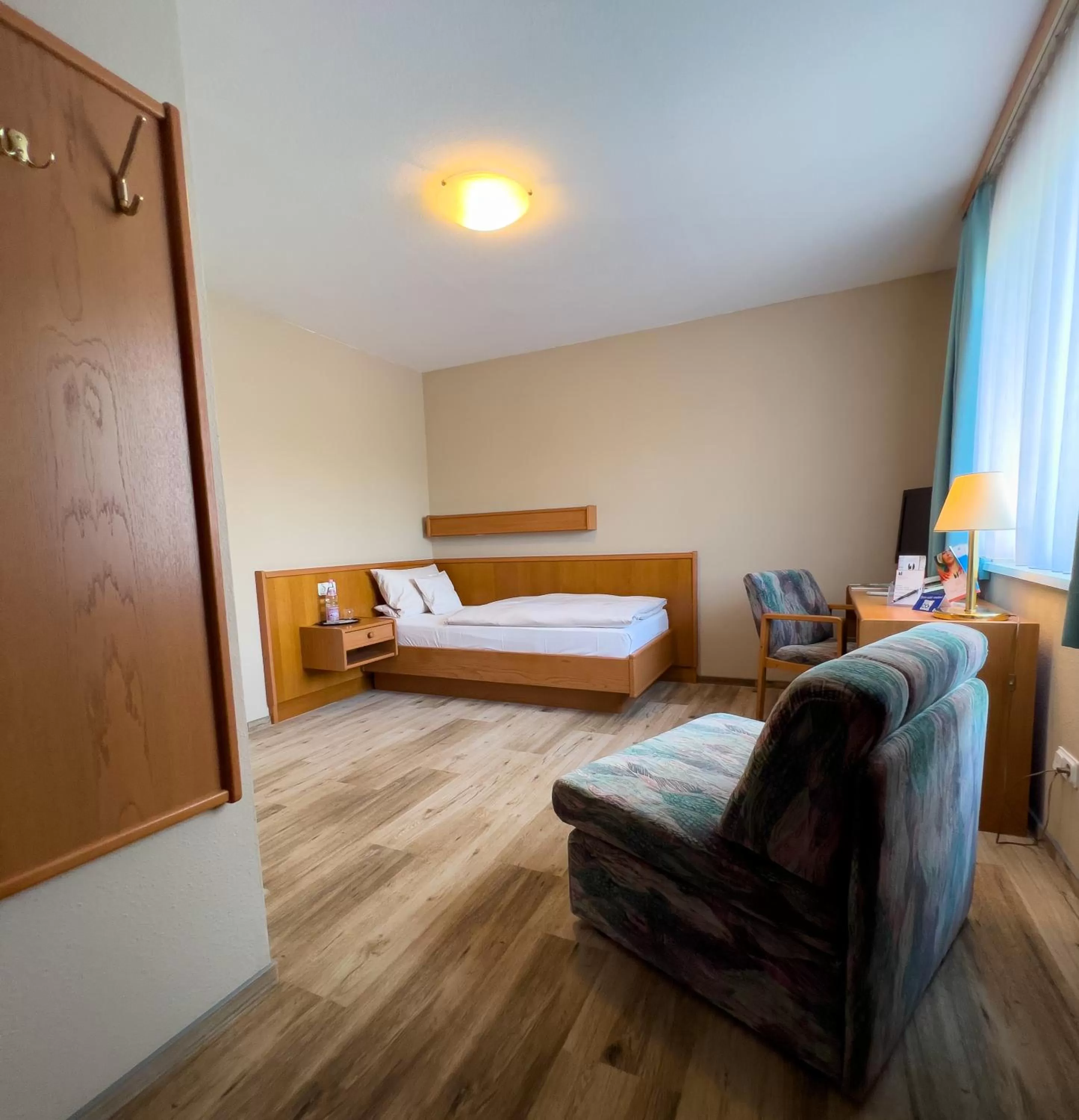 Bed in Hotel Landhaus Wörlitzer Hof