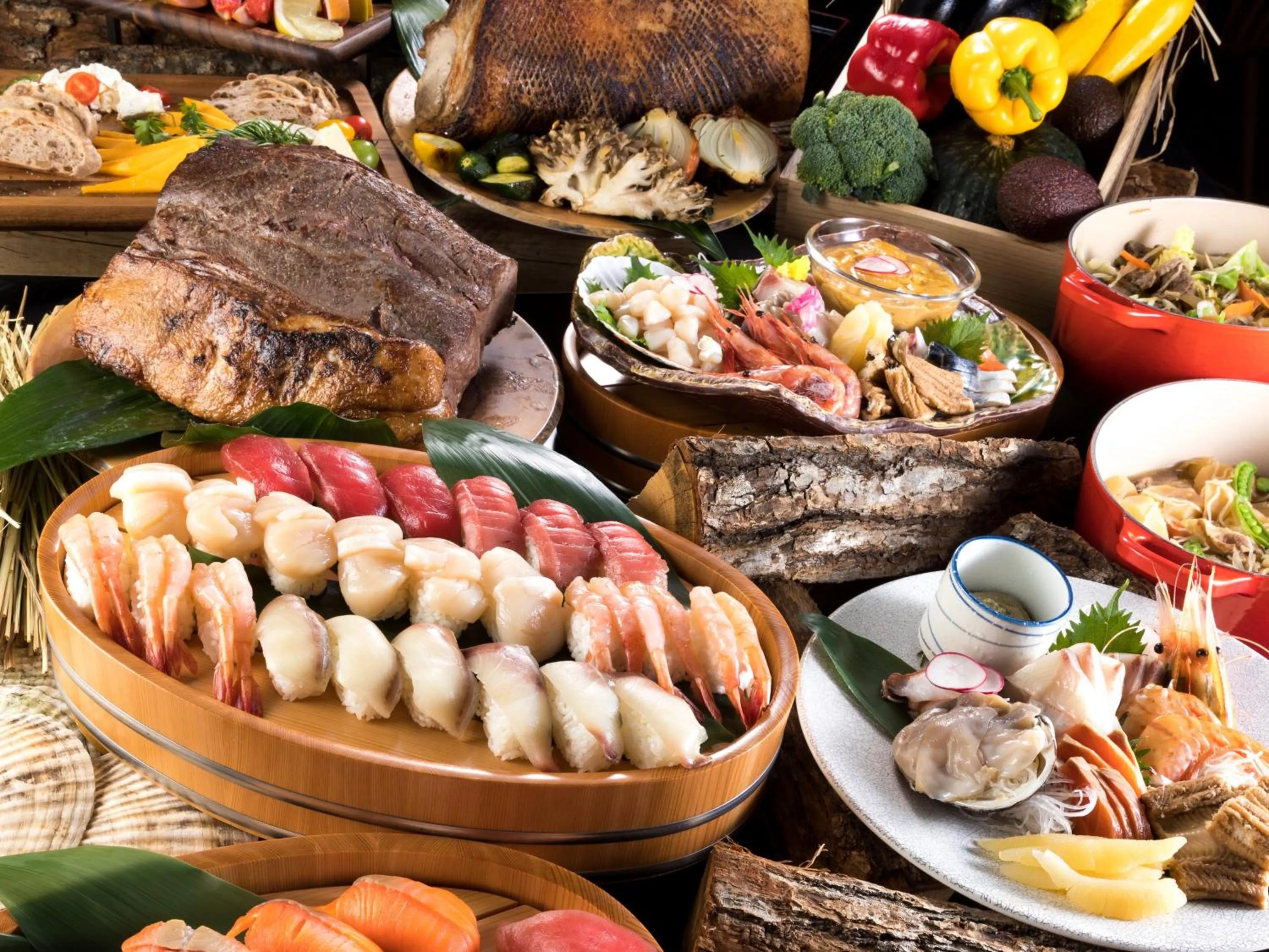 Food close-up in Hakodate Yunokawa Onsen Umi to Akari Hewitt Resort