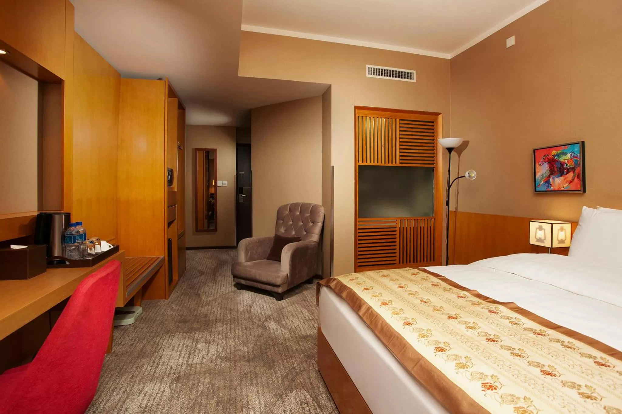 Bed in Ramada Ulaanbaatar City Center