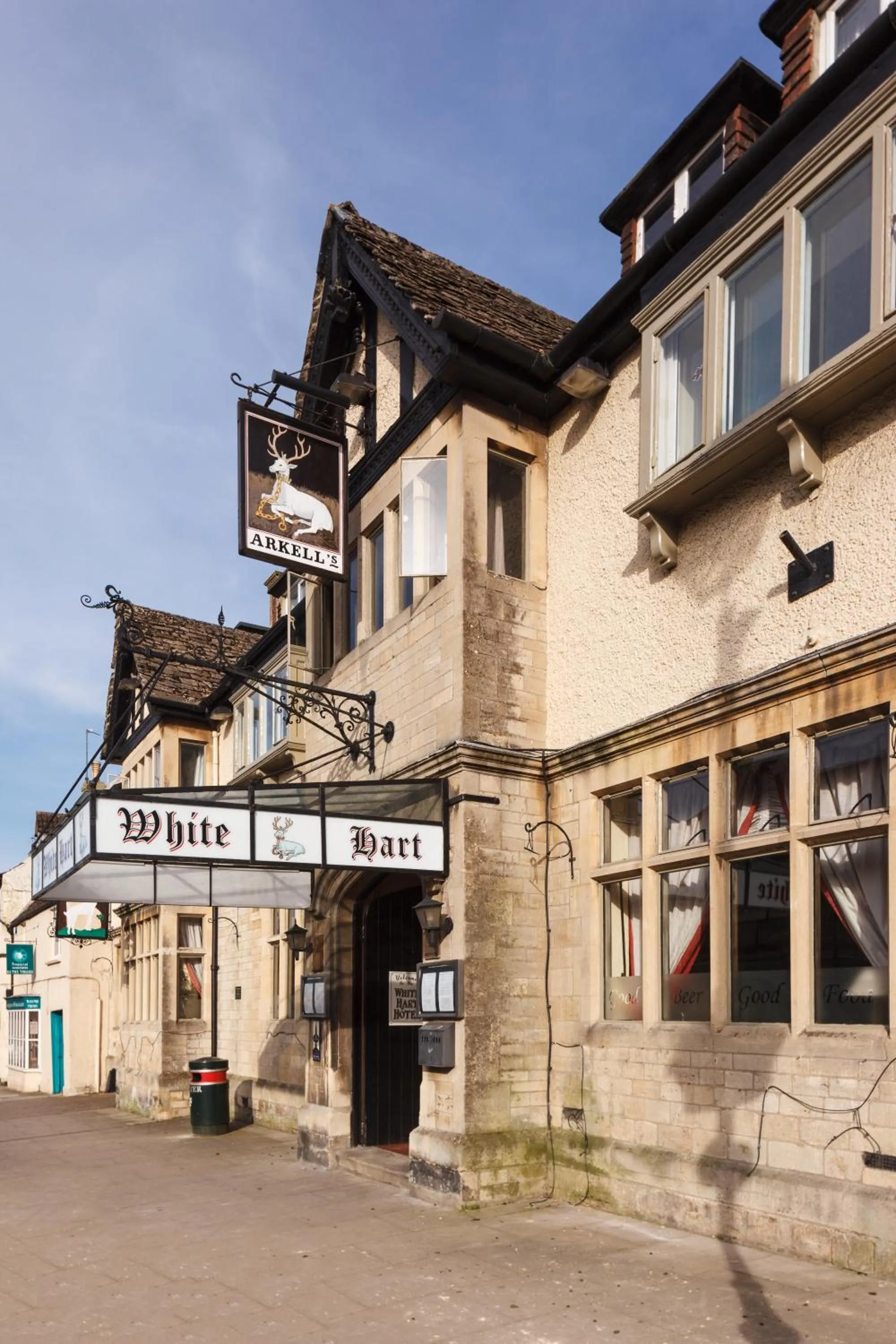 Property building in White Hart Hotel