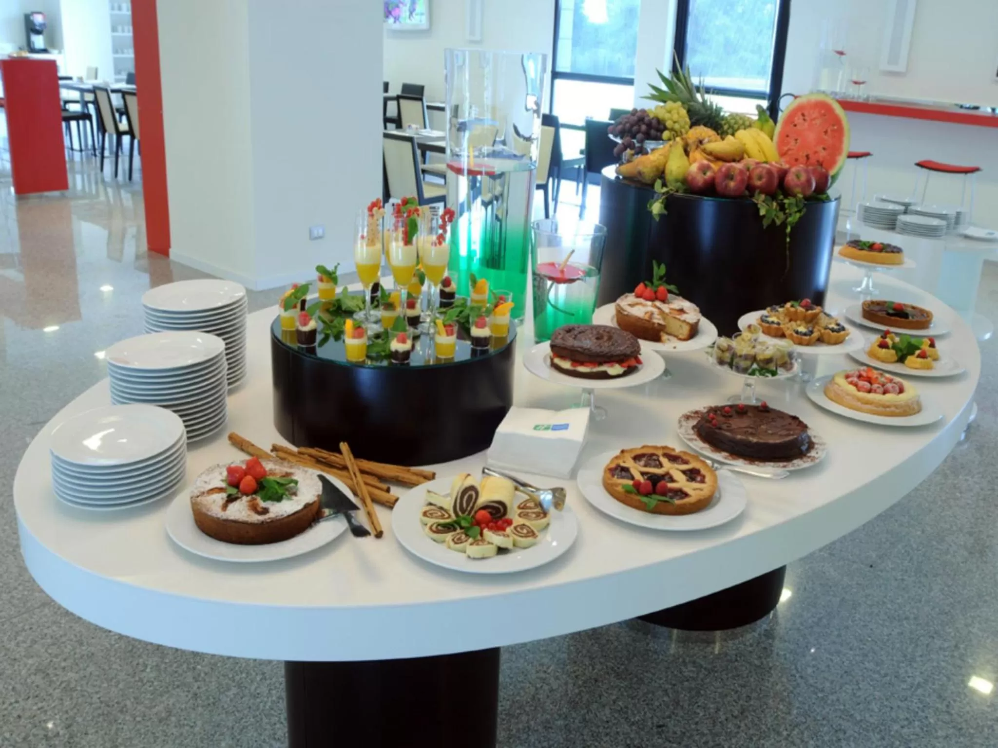 Buffet breakfast in Idea Hotel Milano San Siro