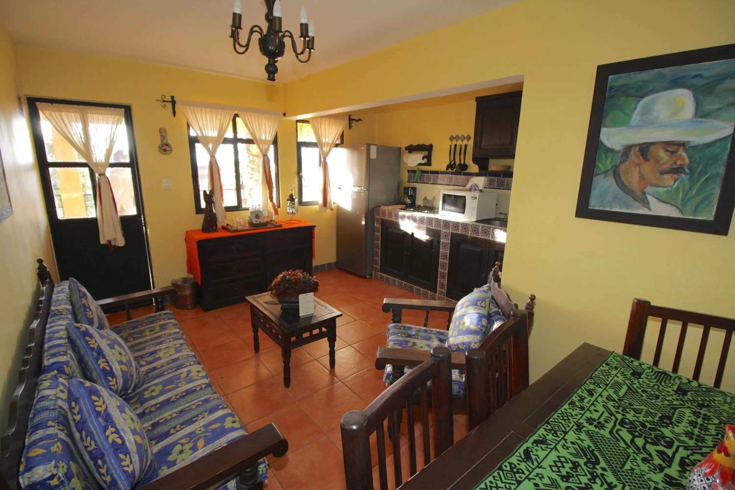 Living room in Casa Mia Suites