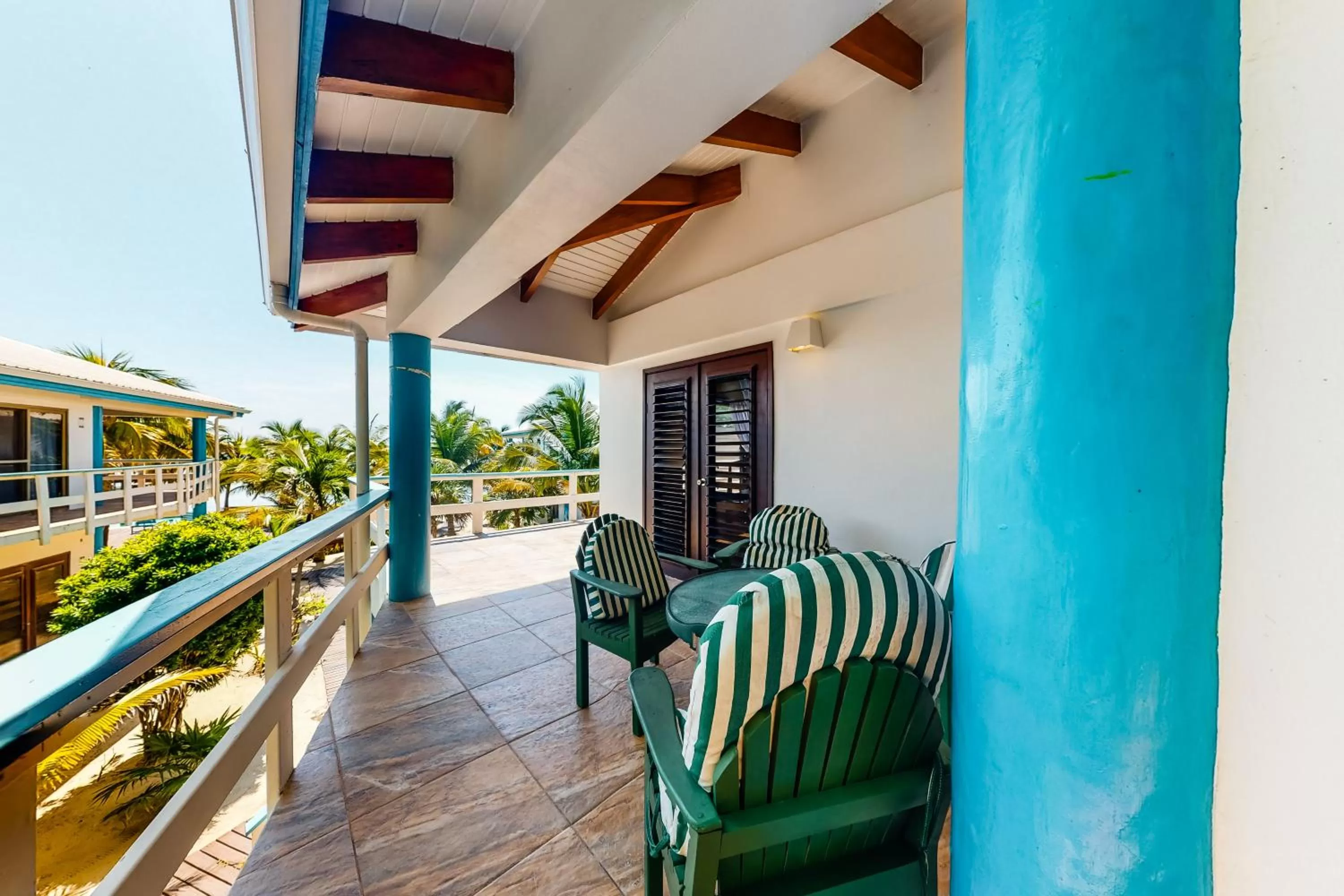 Balcony/Terrace in Condo #26 @ Beachside Villas