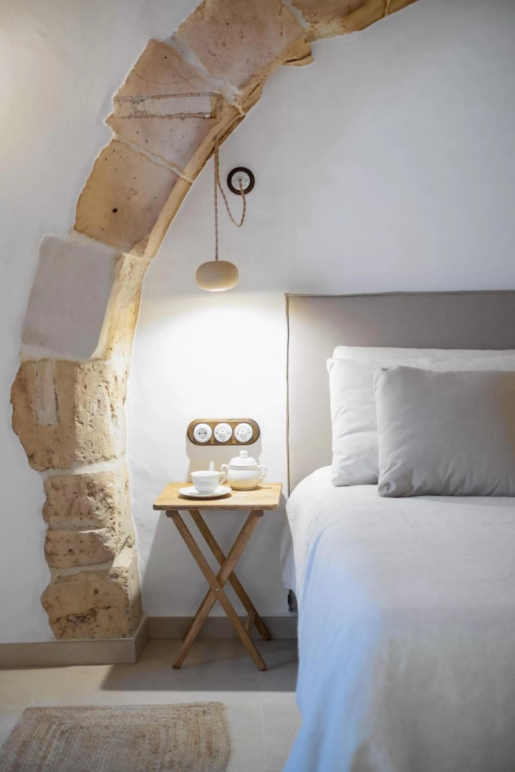 Bedroom, Bed in Hotel Nou Sant Antoni