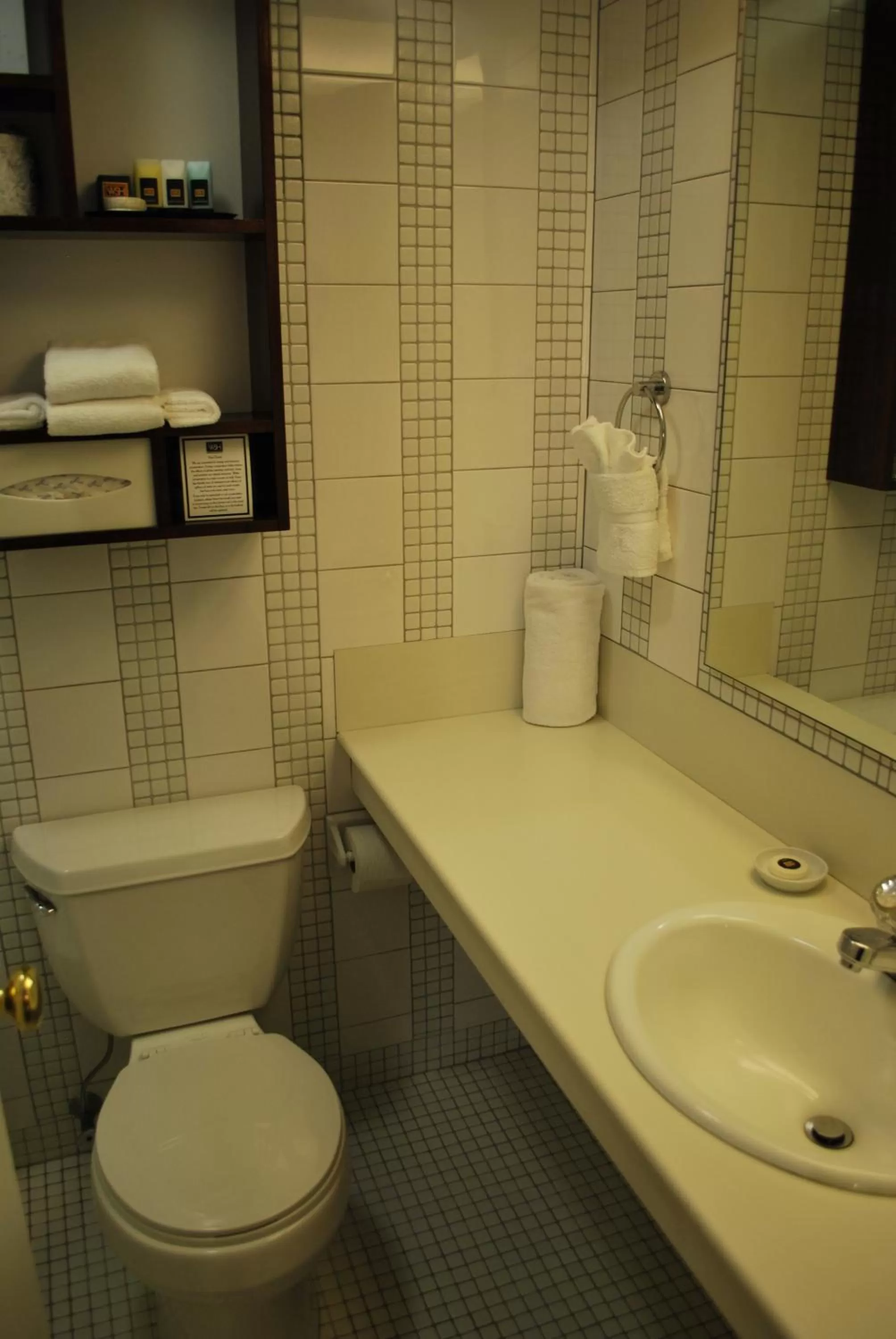 Bathroom in Washington Square Hotel