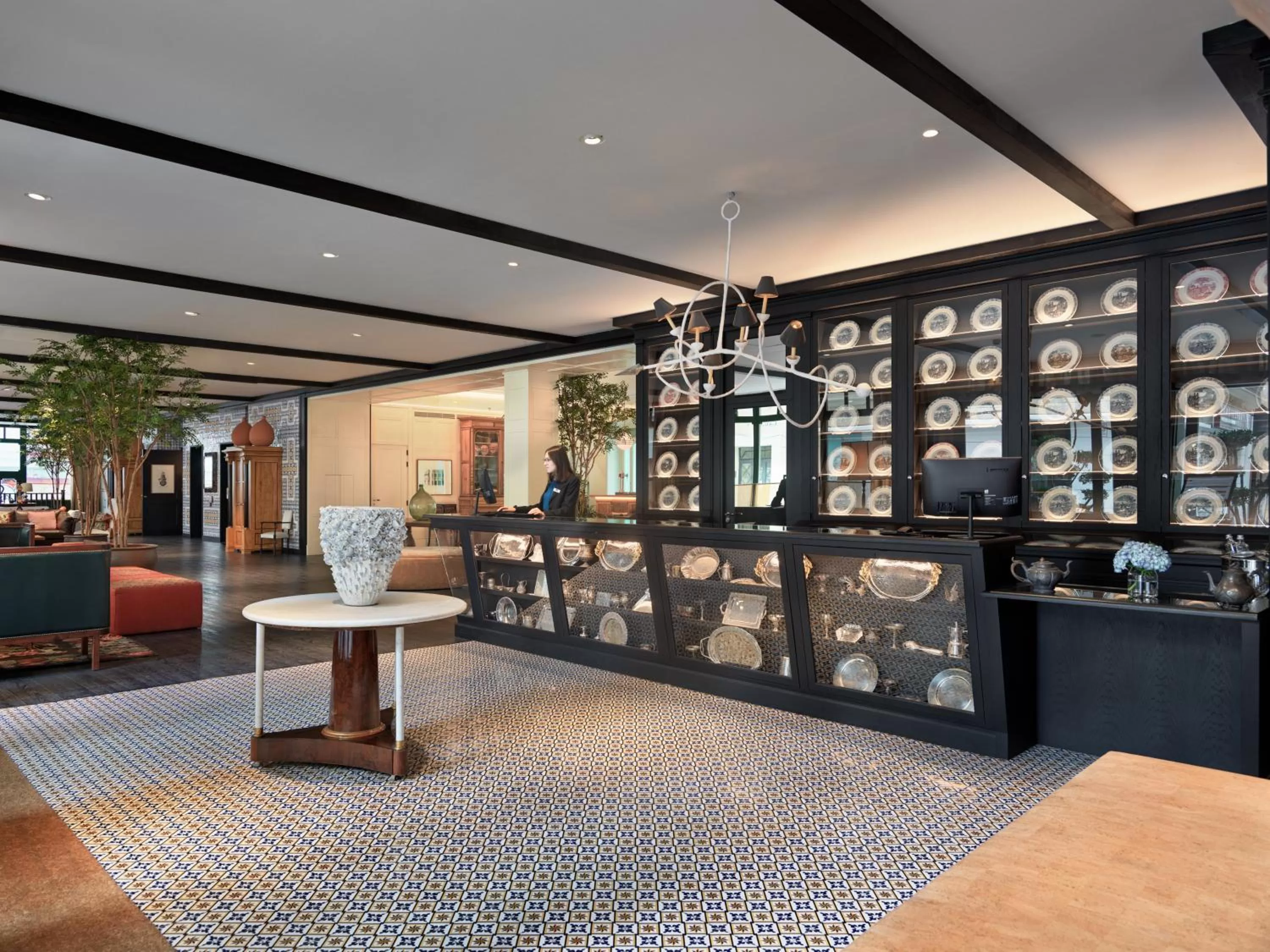 Lobby or reception in H10 Casa de la Plata