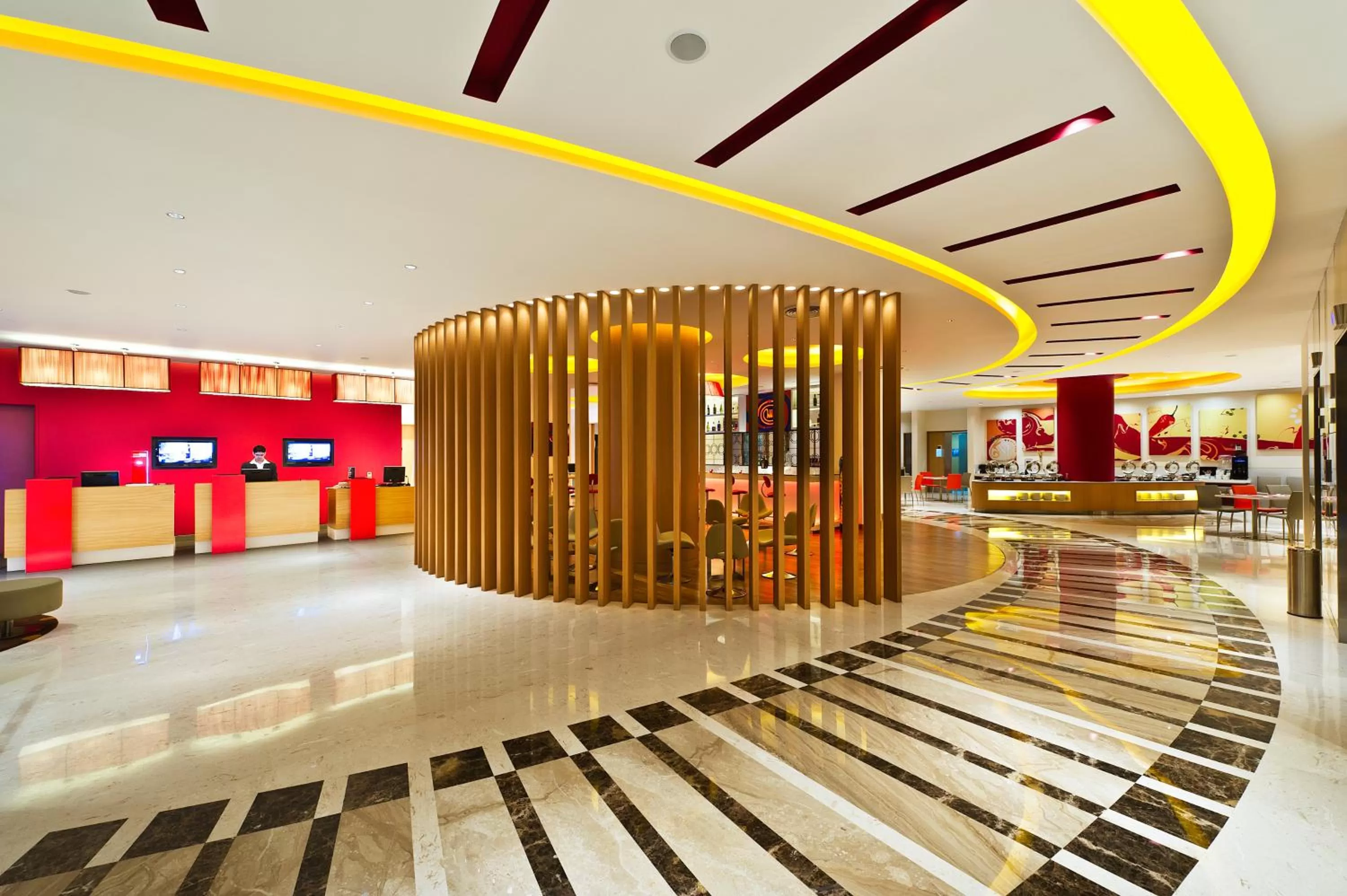 Lobby or reception in ibis Navi Mumbai - An Accor Brand