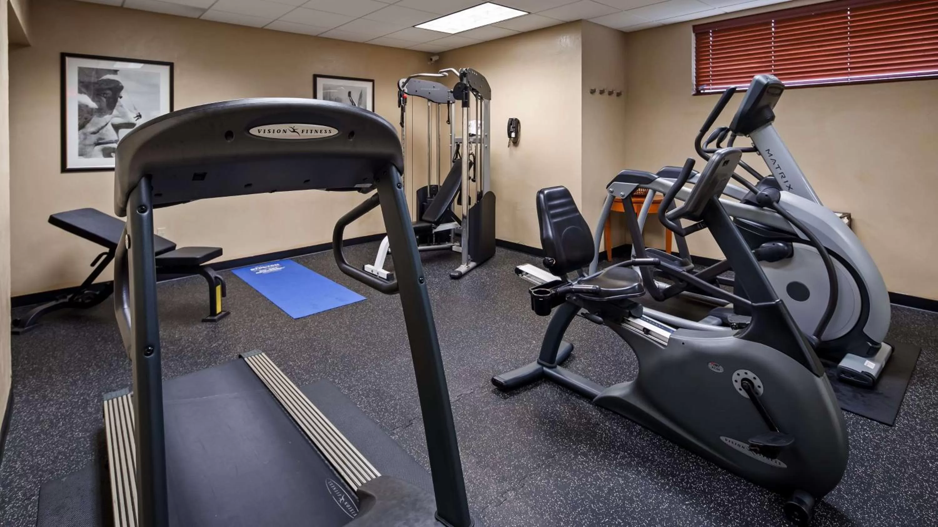 Fitness centre/facilities in Best Western PLUS Hannaford Inn & Suites