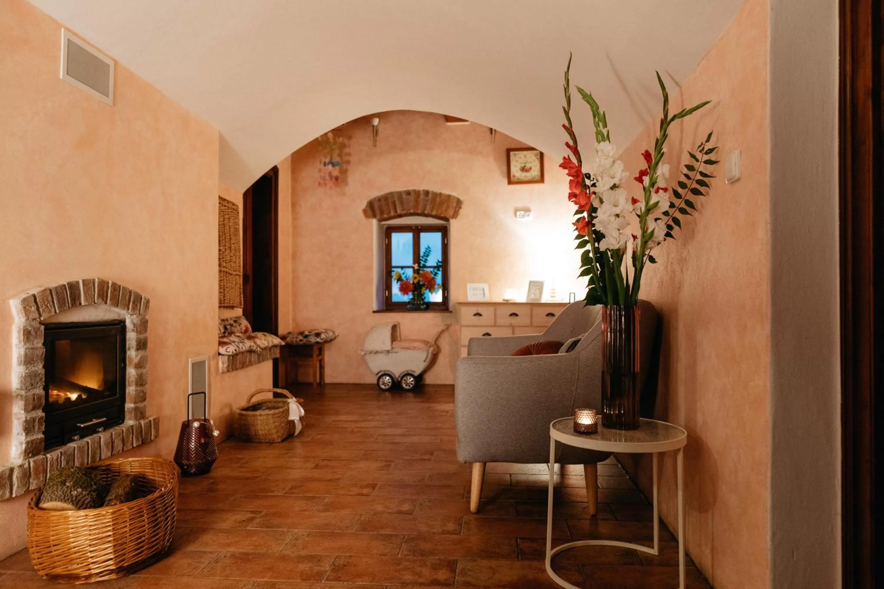 Lobby or reception in Boutique Hotel Romantick