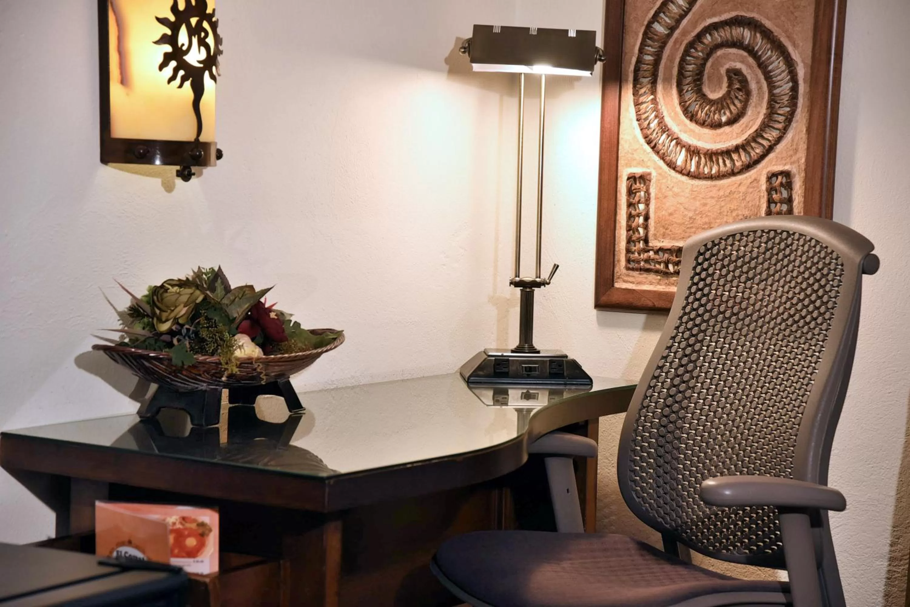 Decorative detail in Hotel María Bonita Consulado Americano