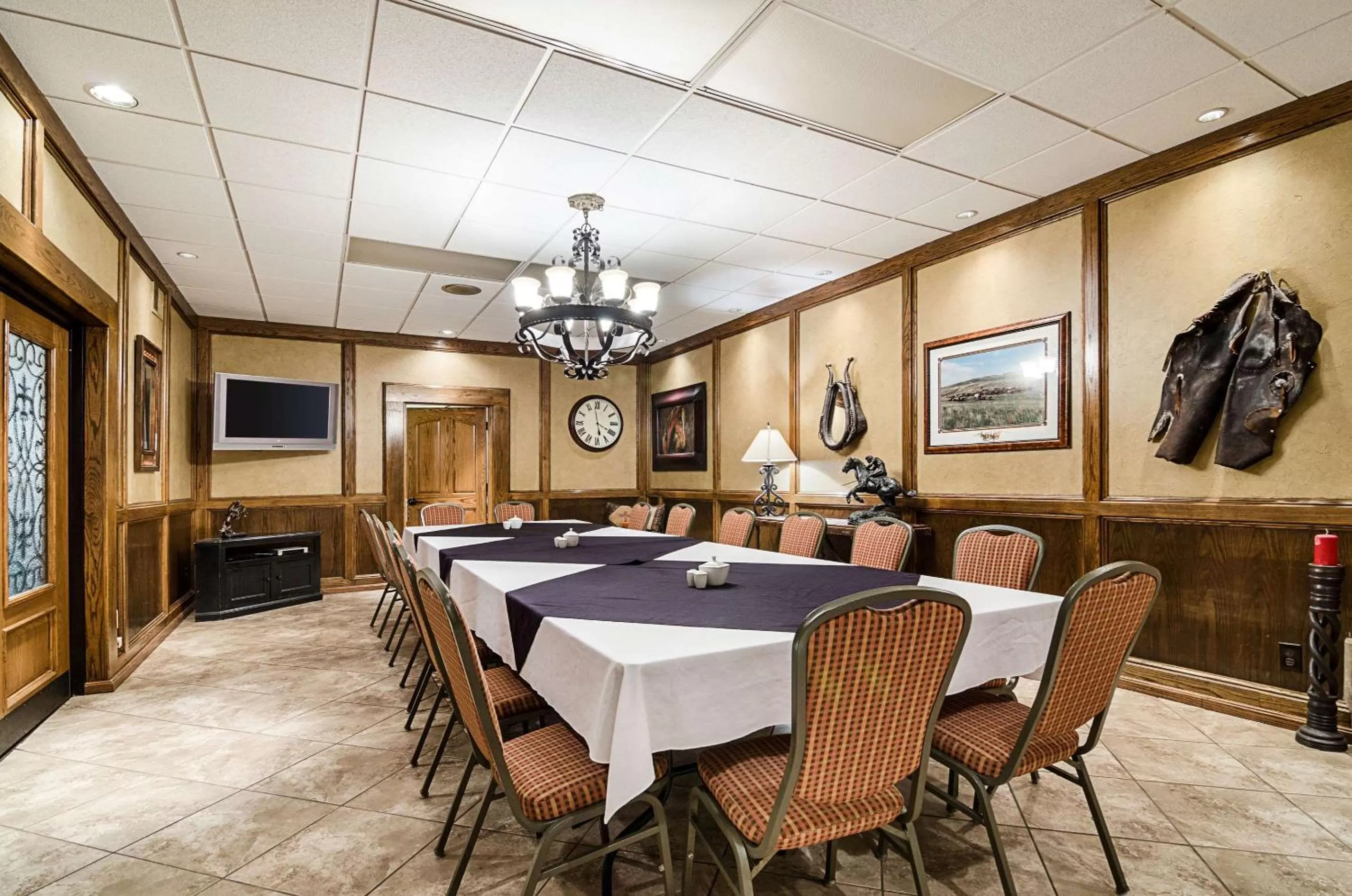 On site in Clarion Inn Garden City