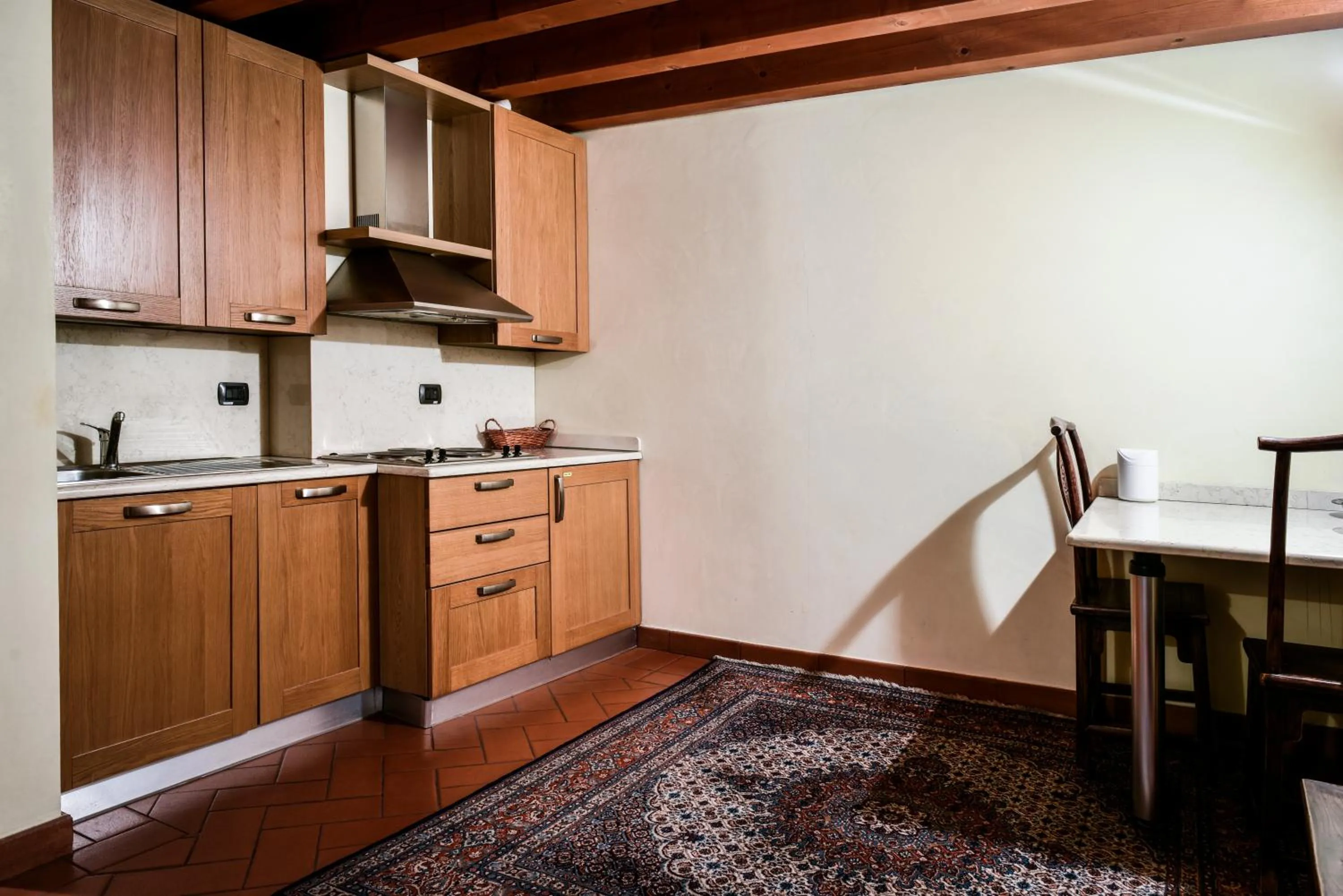 Kitchen or kitchenette in Residence ANTICO SAN ZENO centro storico