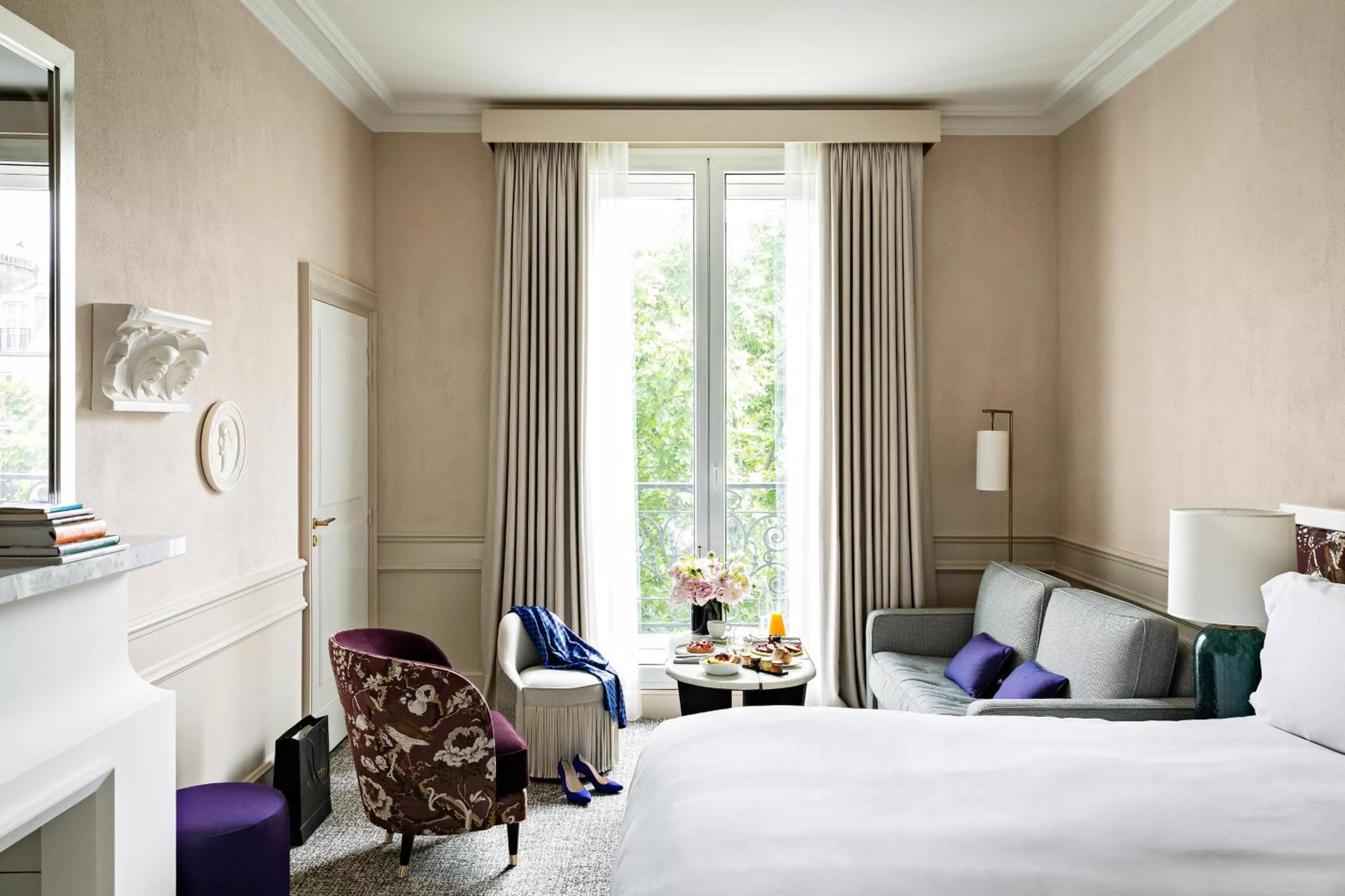 Photo of the whole room, Bed in Sofitel Le Scribe Paris Opera