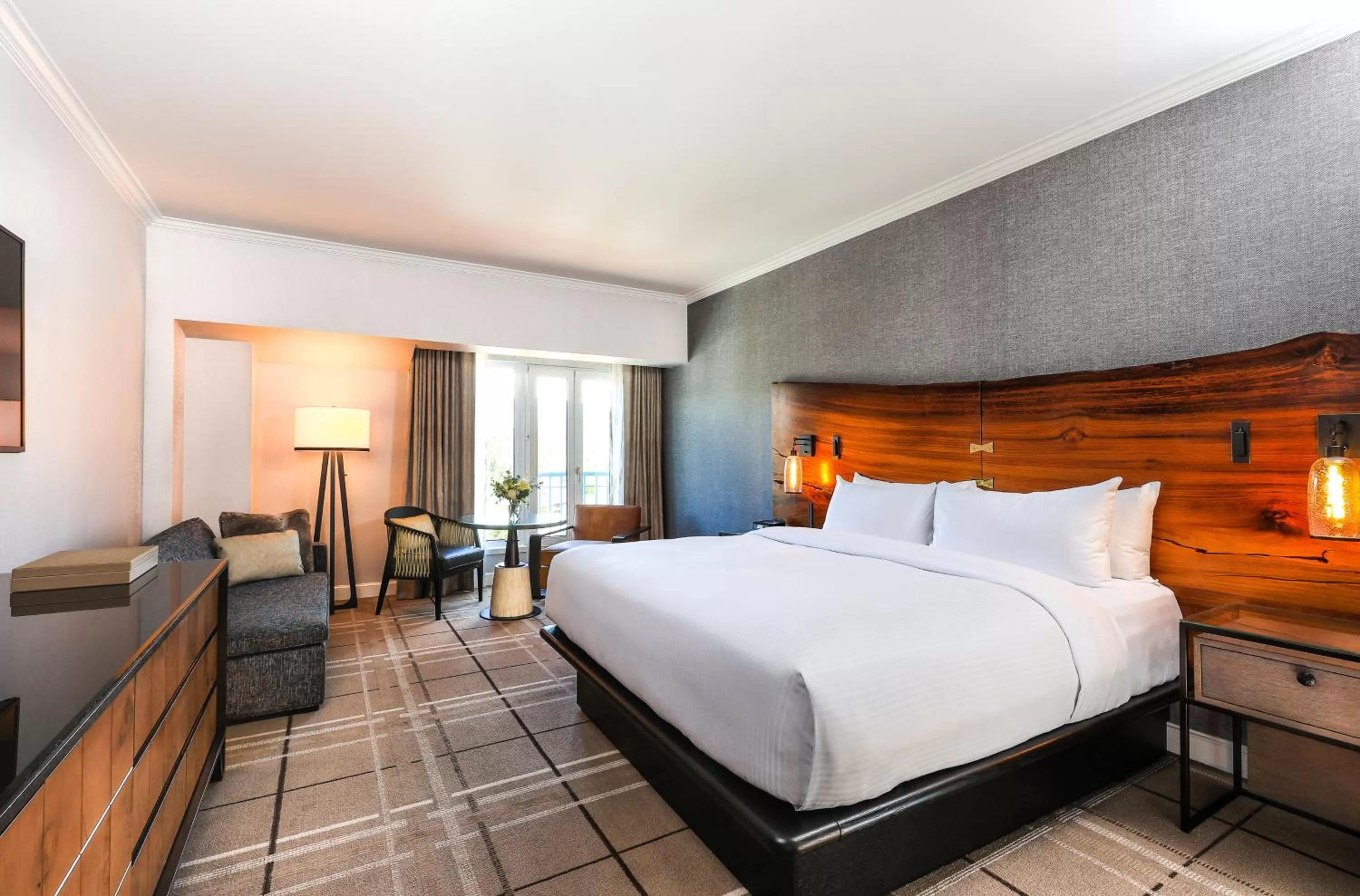 Bed in Fairmont Chateau Whistler