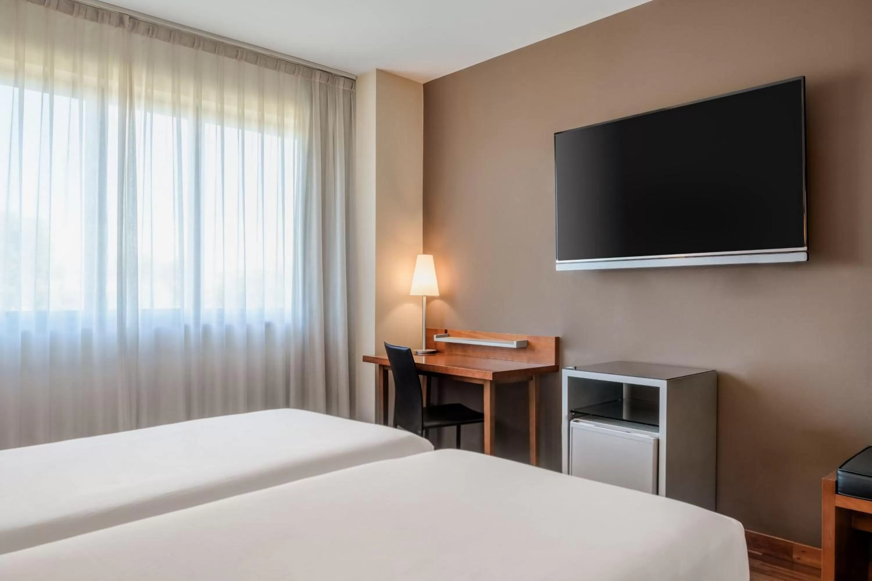 Photo of the whole room, Bed in AC Hotel Guadalajara by Marriott, Spain