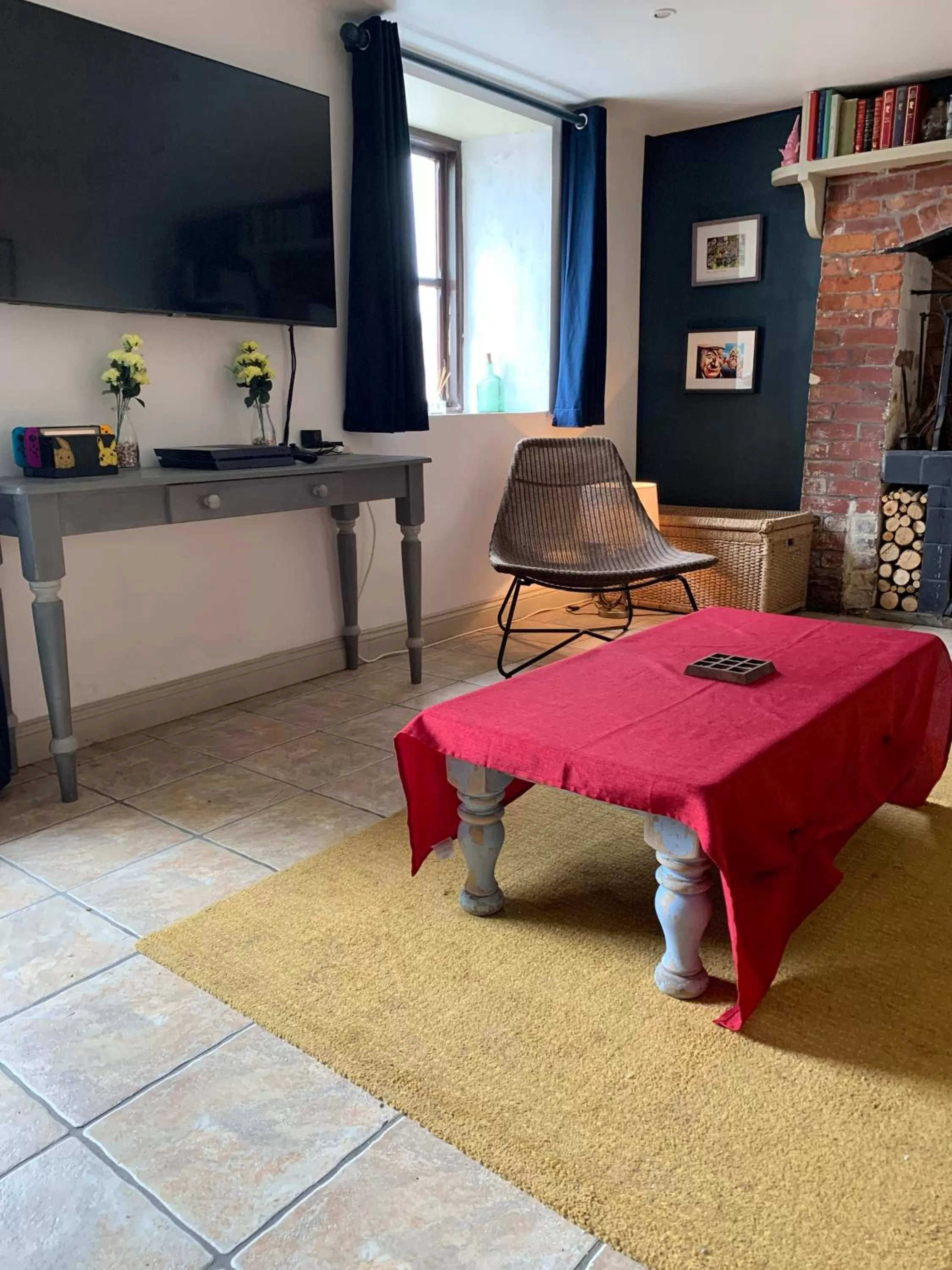 Game Room in Heir Island House