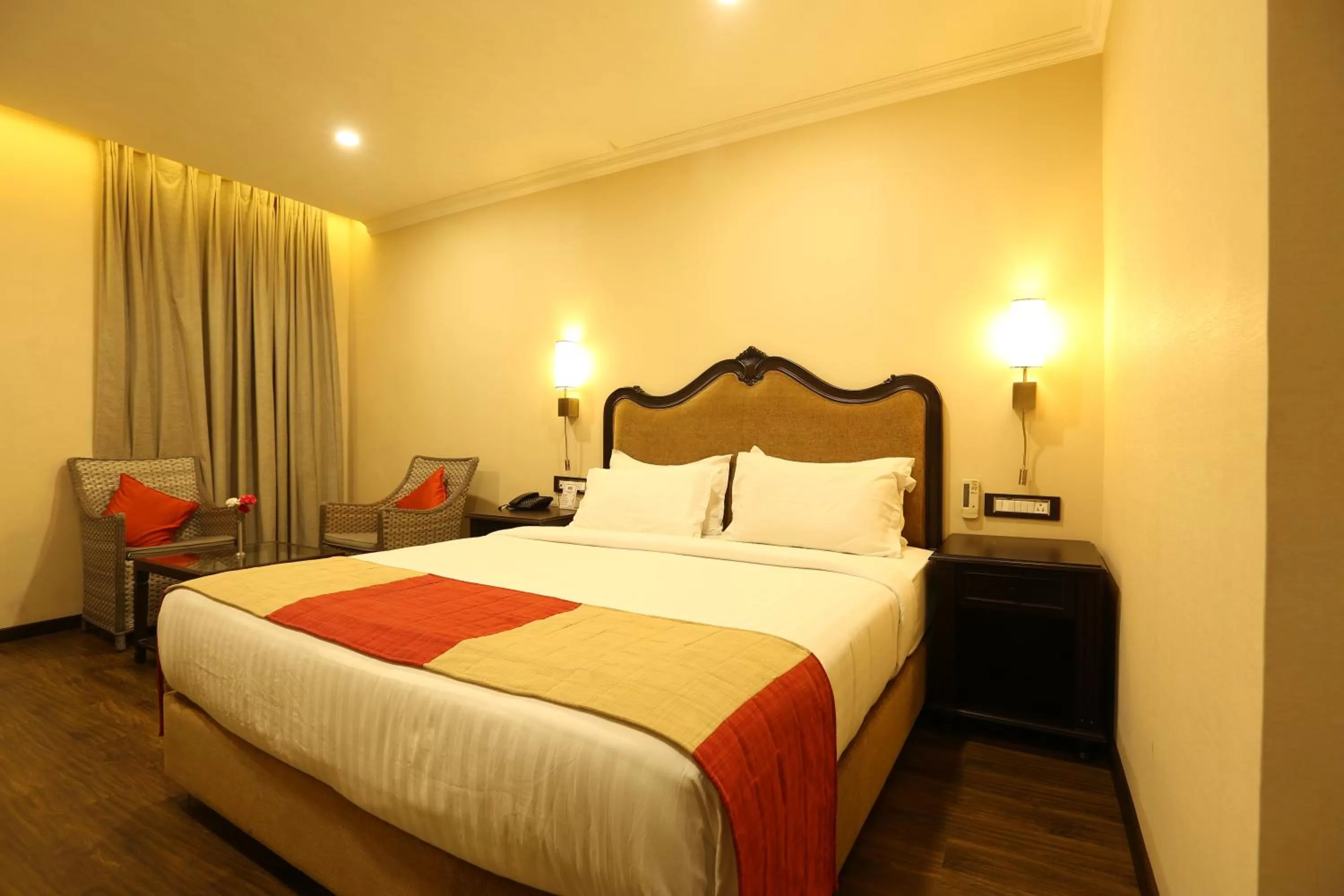 Bedroom, Bed in Hotel Atithi