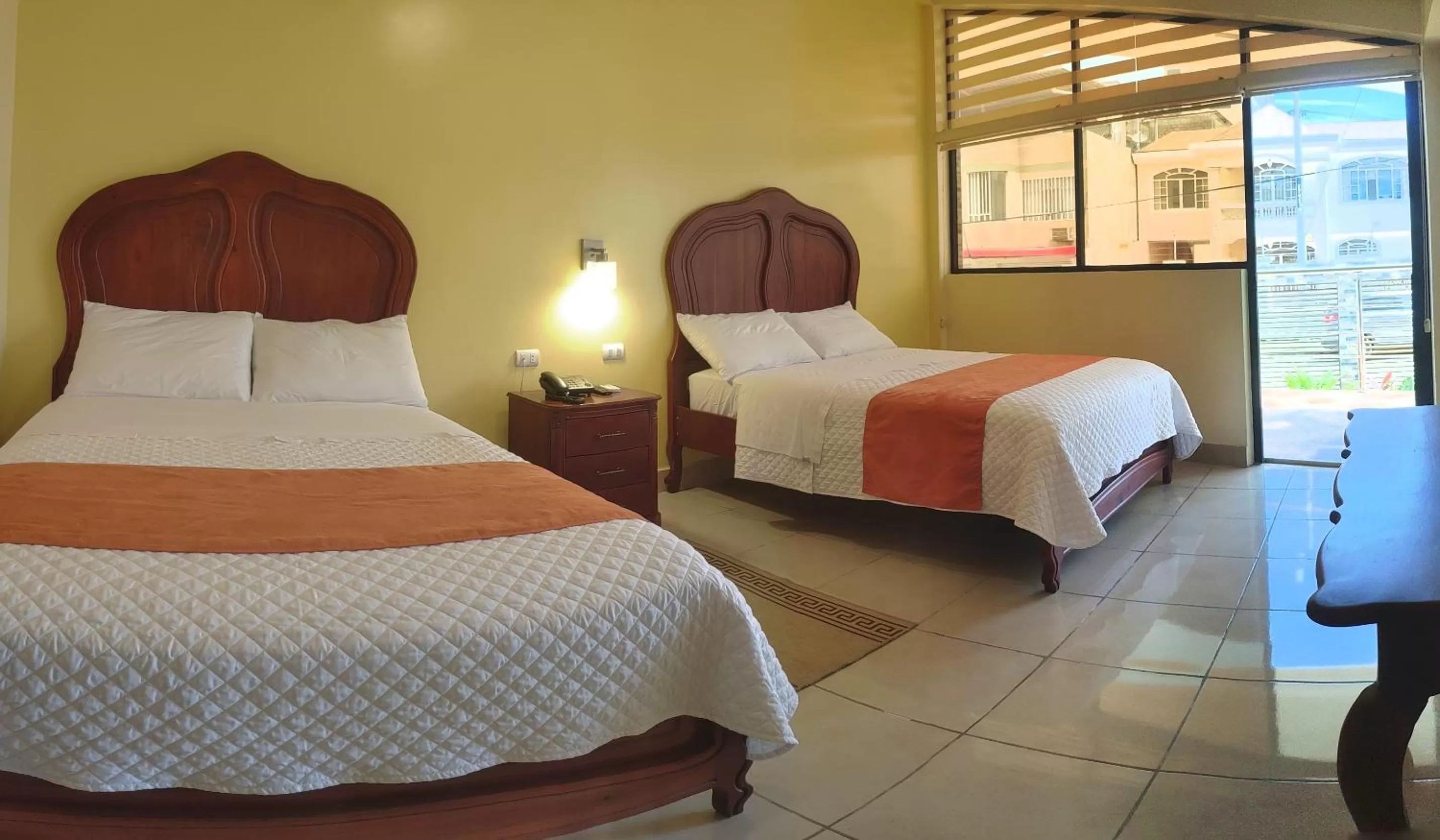 Bed in Hotel Cayapas Esmeraldas