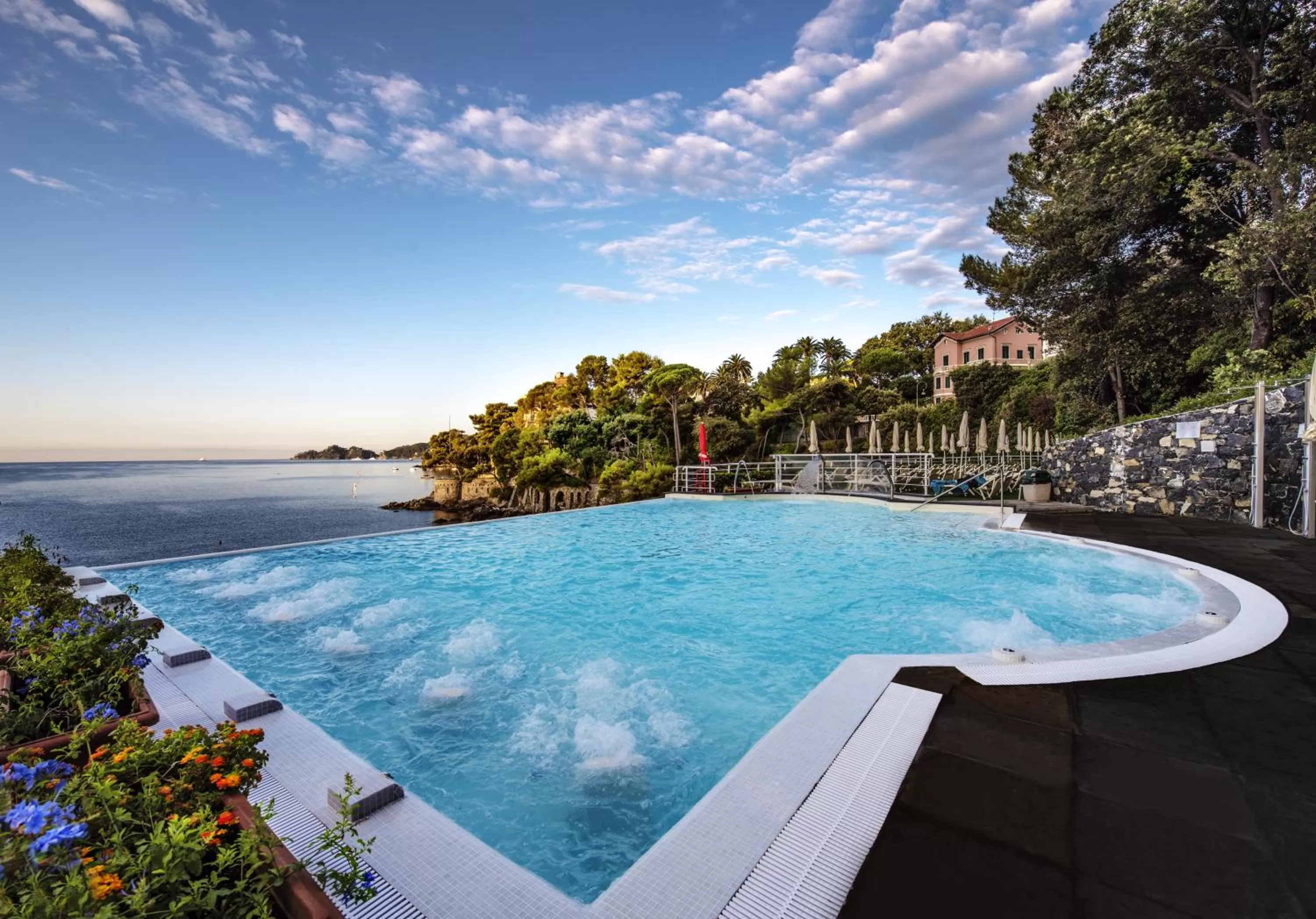 Swimming pool in Excelsior Palace Portofino Coast