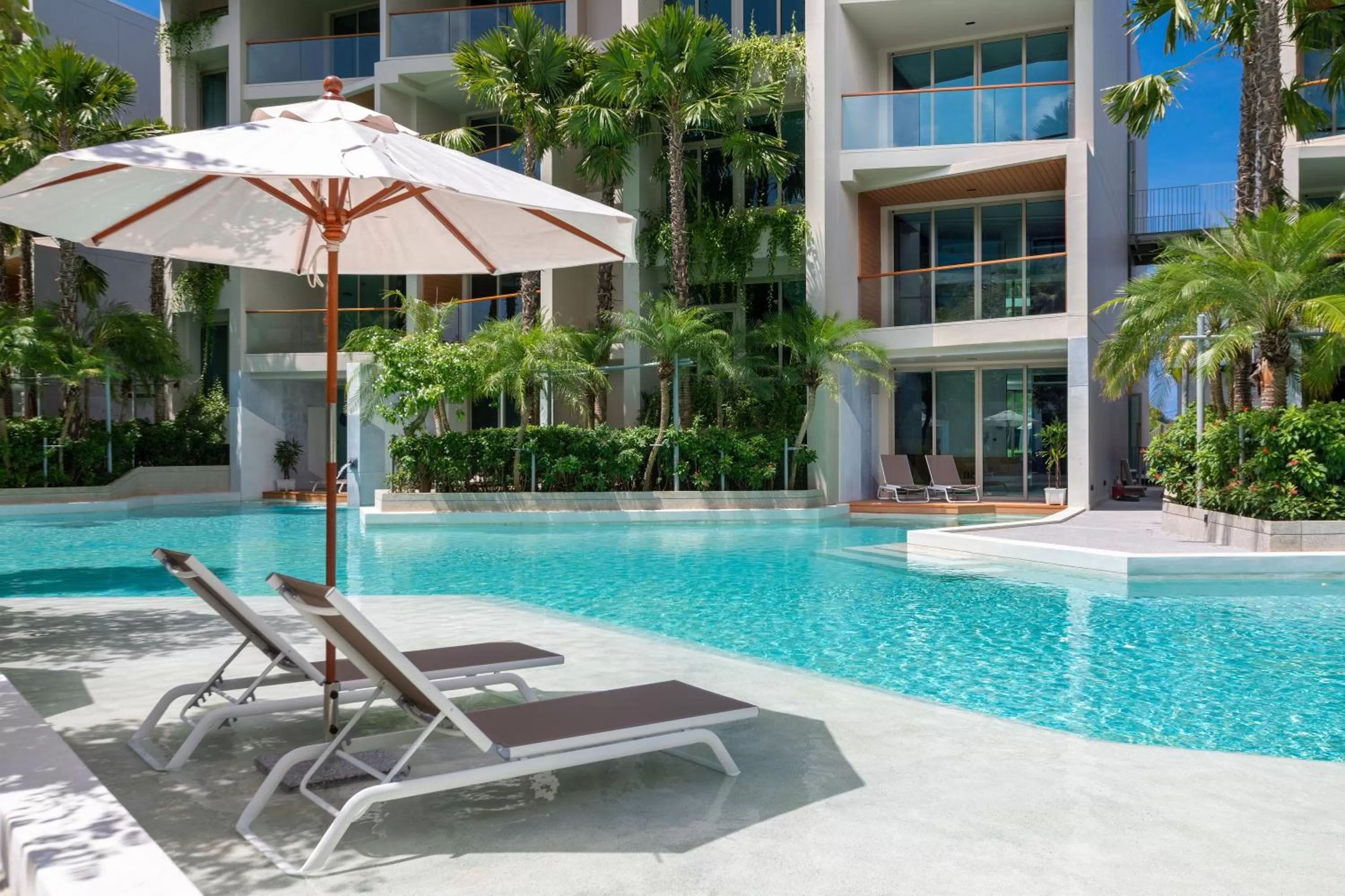 Swimming pool in Wyndham Grand Nai Harn Beach Phuket