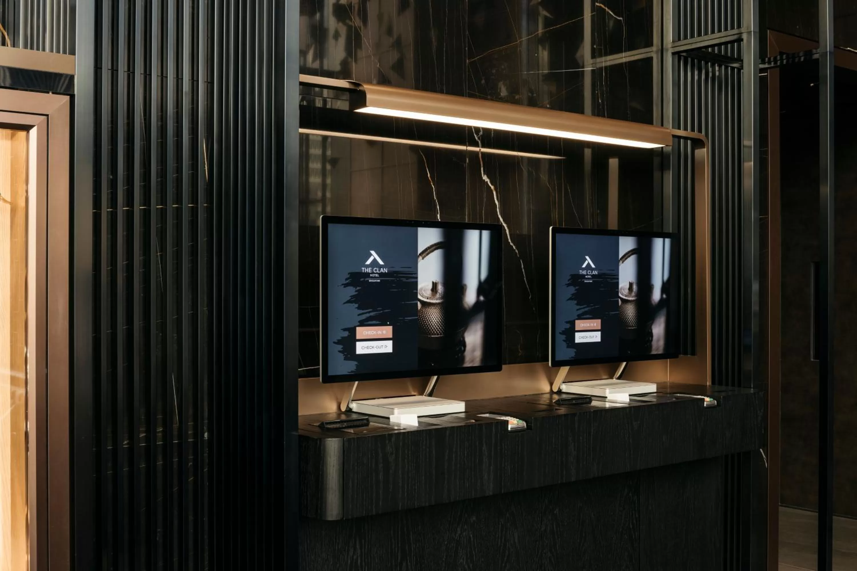 Lobby or reception in The Clan Hotel Singapore by Far East Hospitality