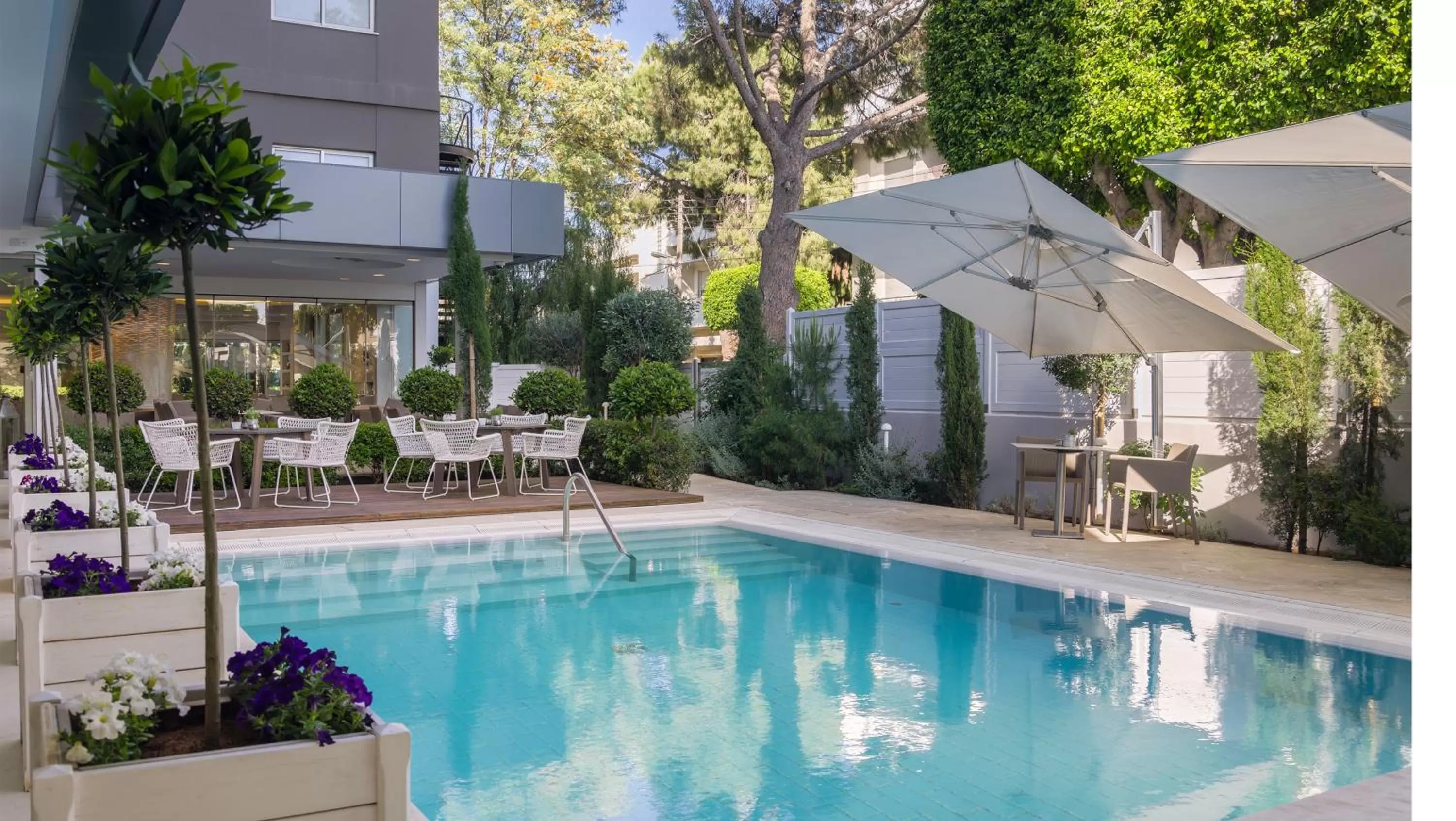 Patio in Alasia Boutique Hotel