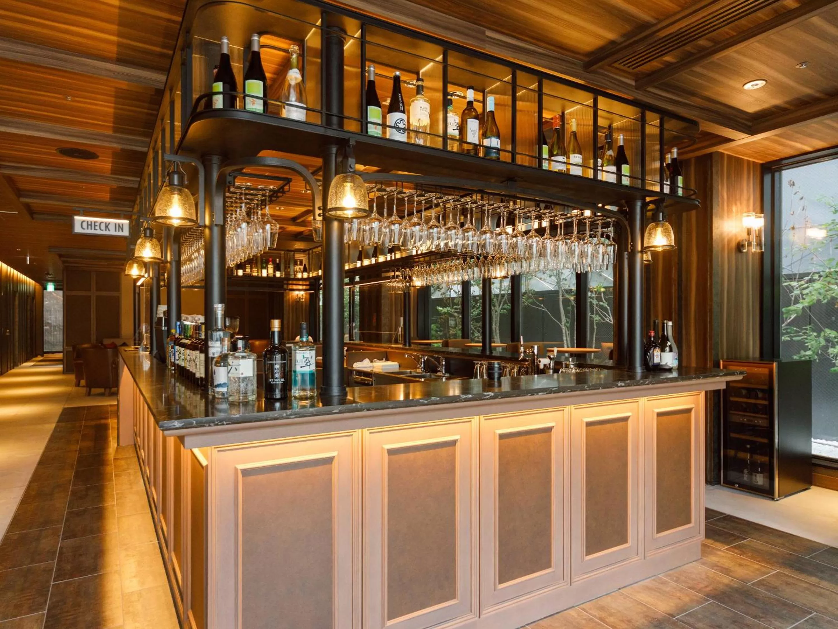 Lounge or bar in Susukino Granbell Hotel