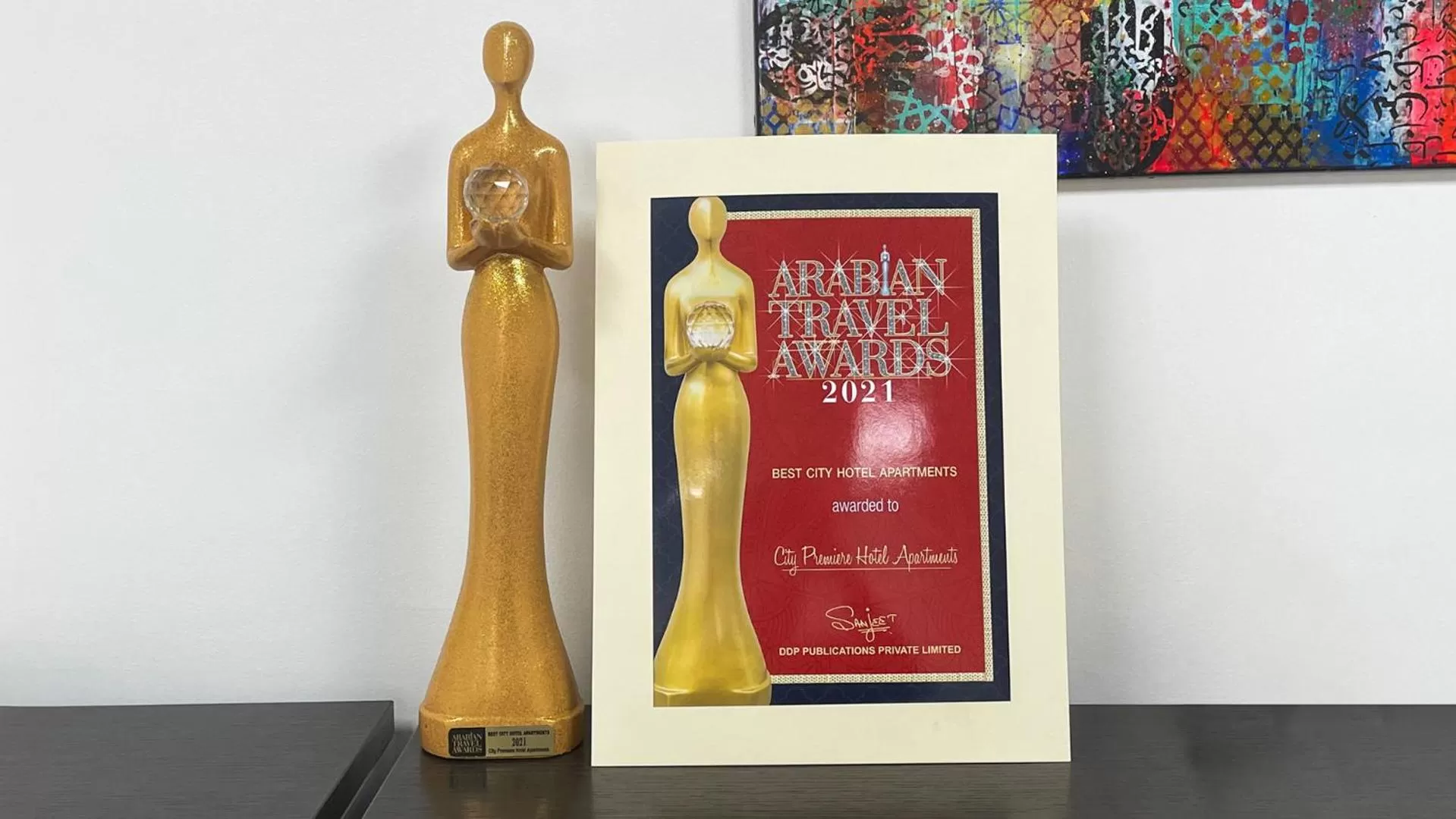 Certificate/Award in City Premiere Hotel Apartments - Dubai