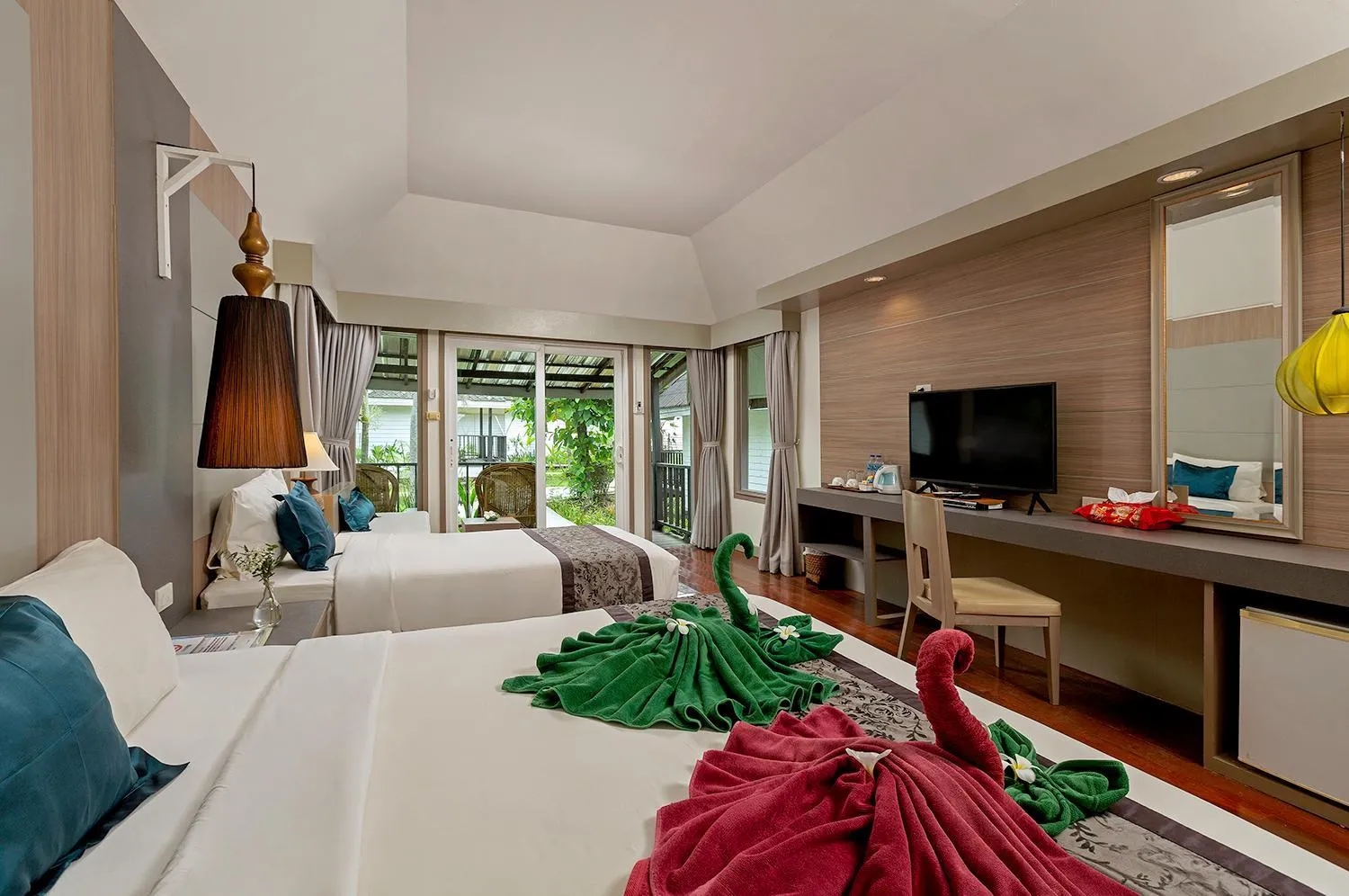 Bedroom, Bed in Nakara Long Beach Resort - SHA Extra Plus