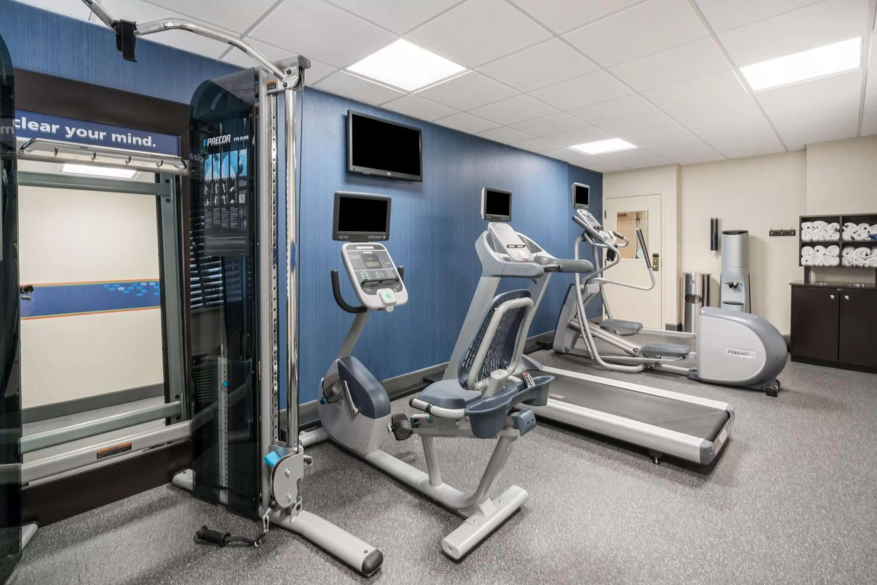 Fitness centre/facilities in Hampton Inn Downingtown/Exton