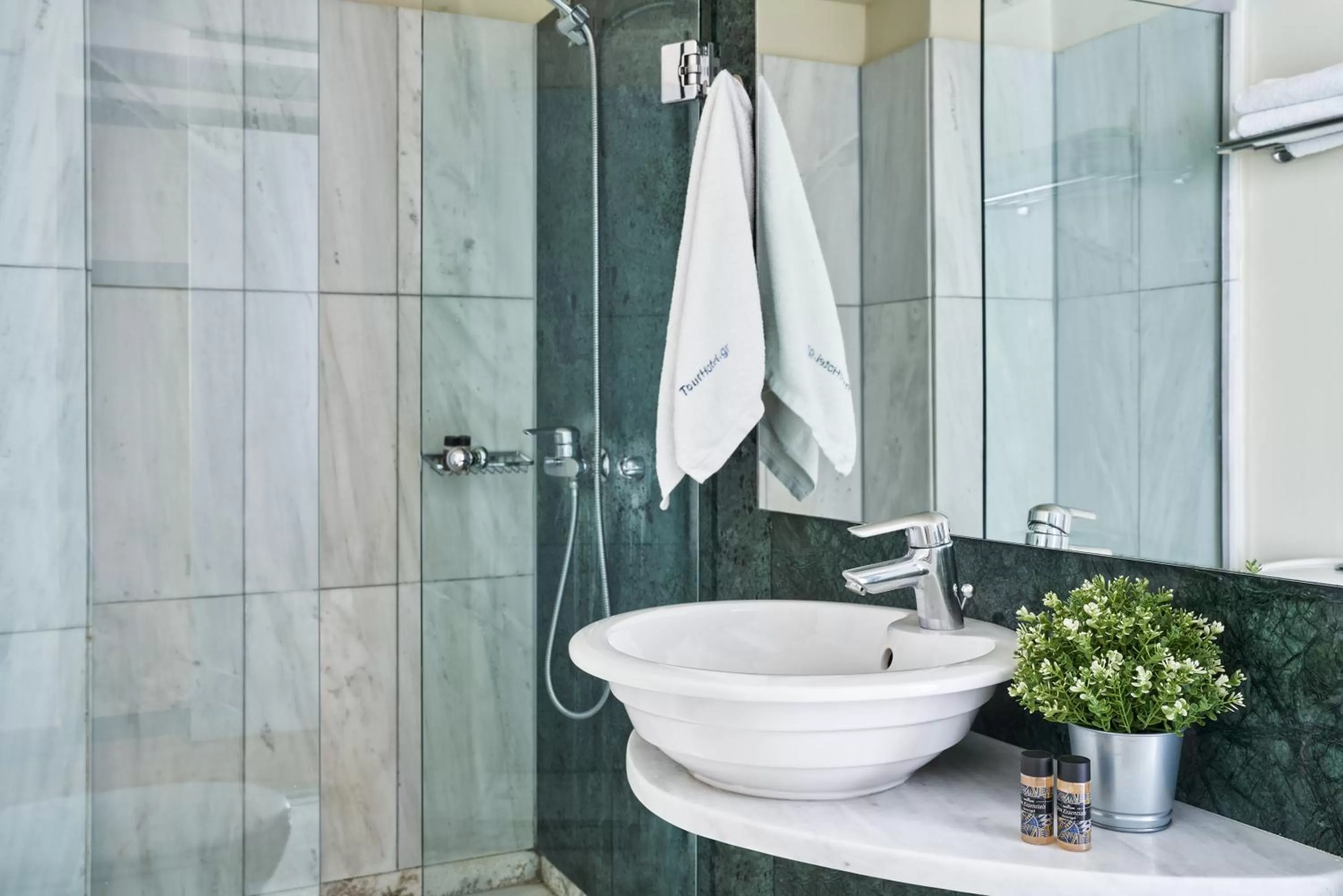 Bathroom in Arion Athens Hotel