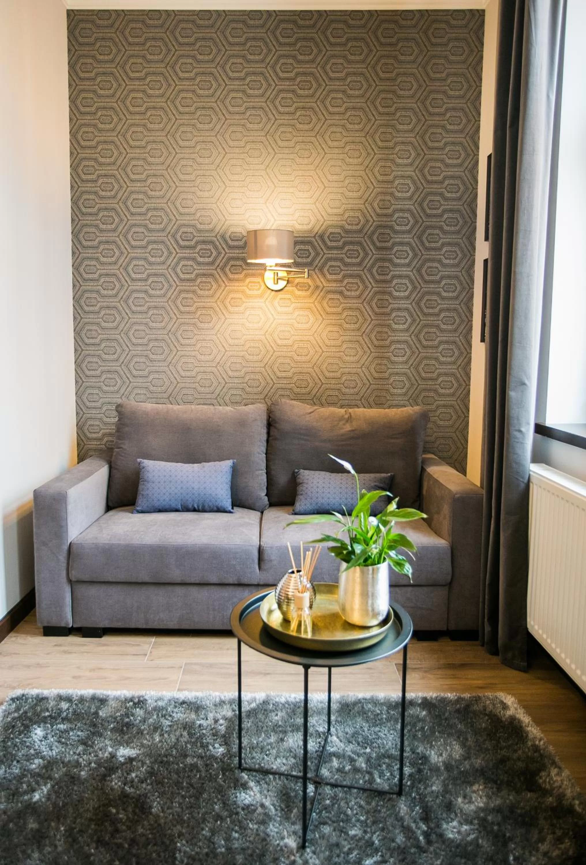 Living room in Chicago Vendégház