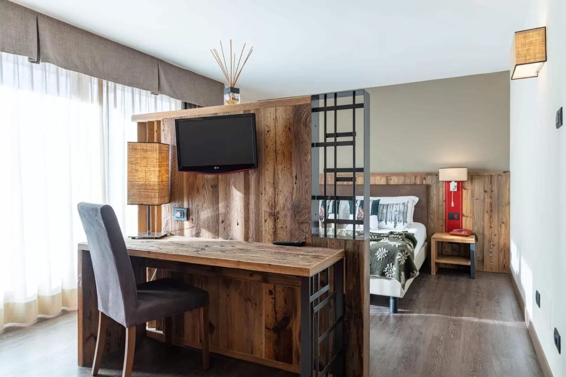 Bed in Olimpia Hotel