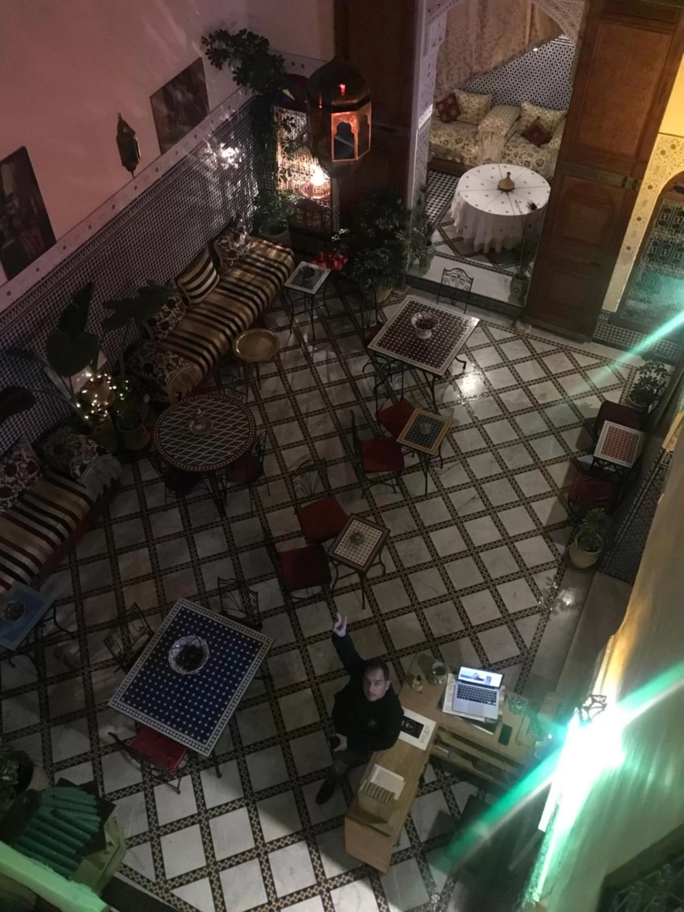 Patio in Riad Taj Salma