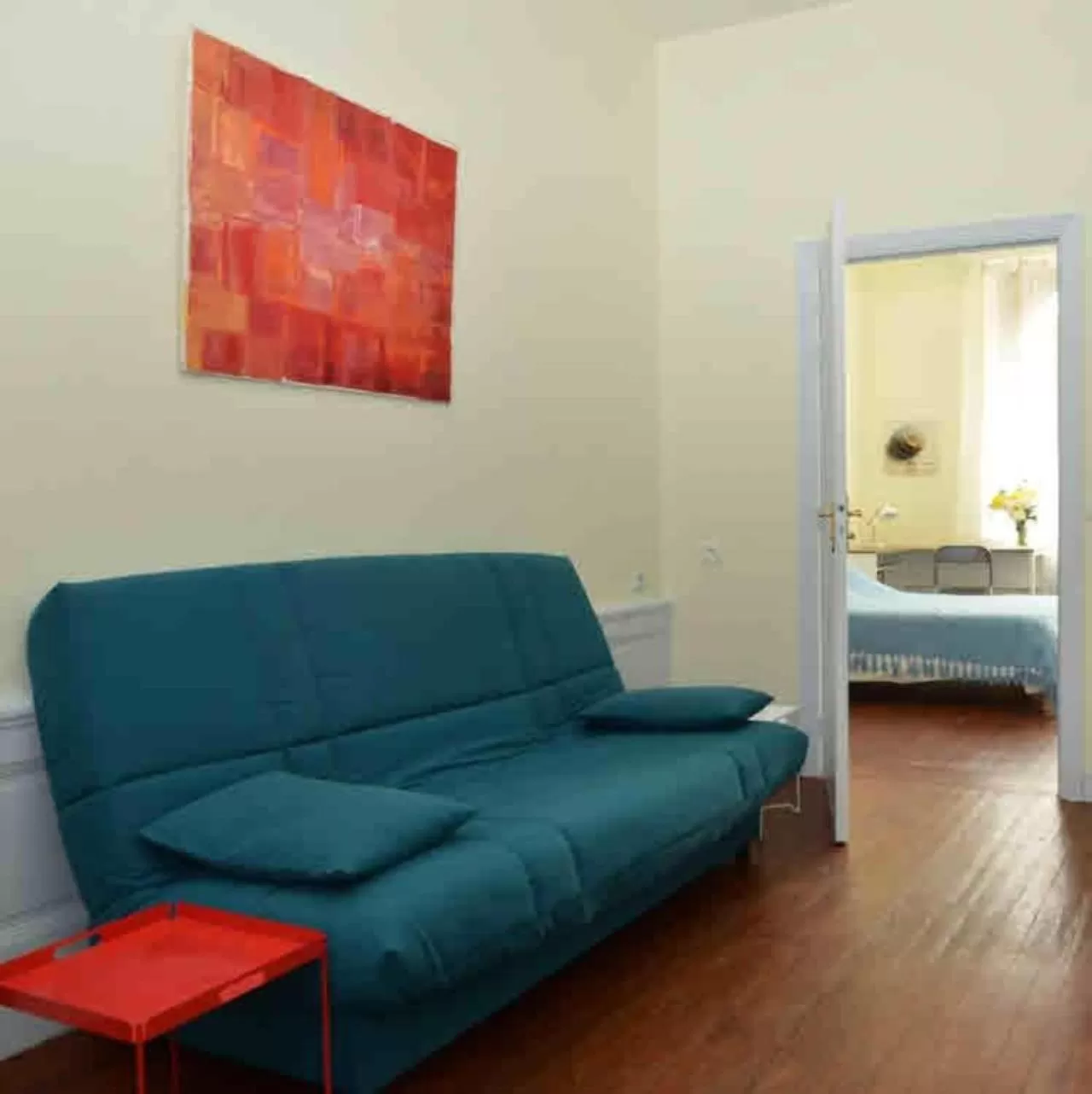 Bed in Apparthotel Douai Gare