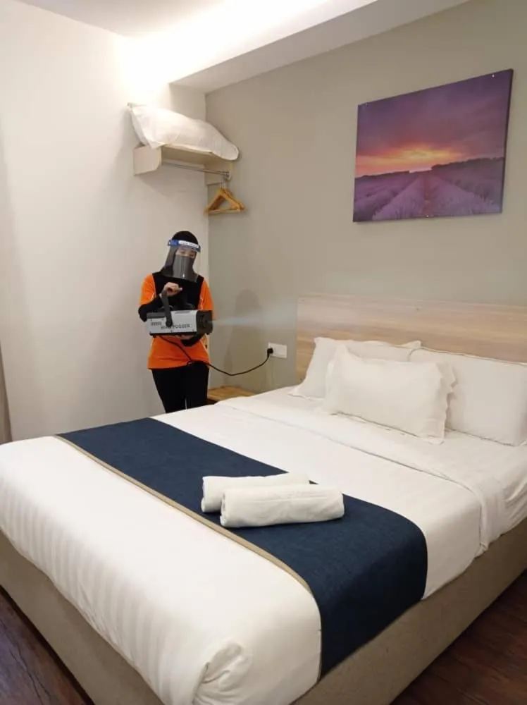 Bed in 1Orange Hotel Sri Petaling